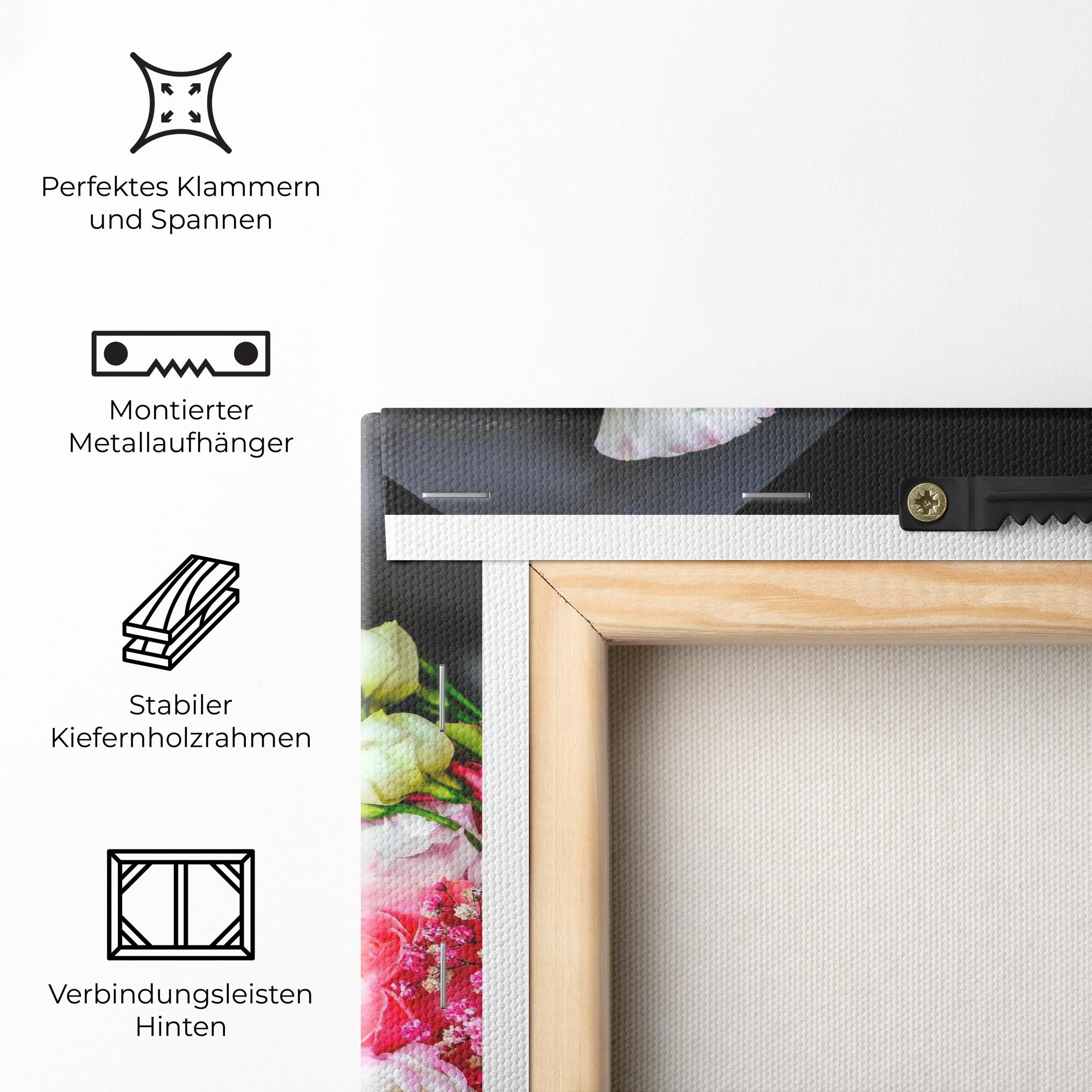 Cute Roses Bouquet mockup 5