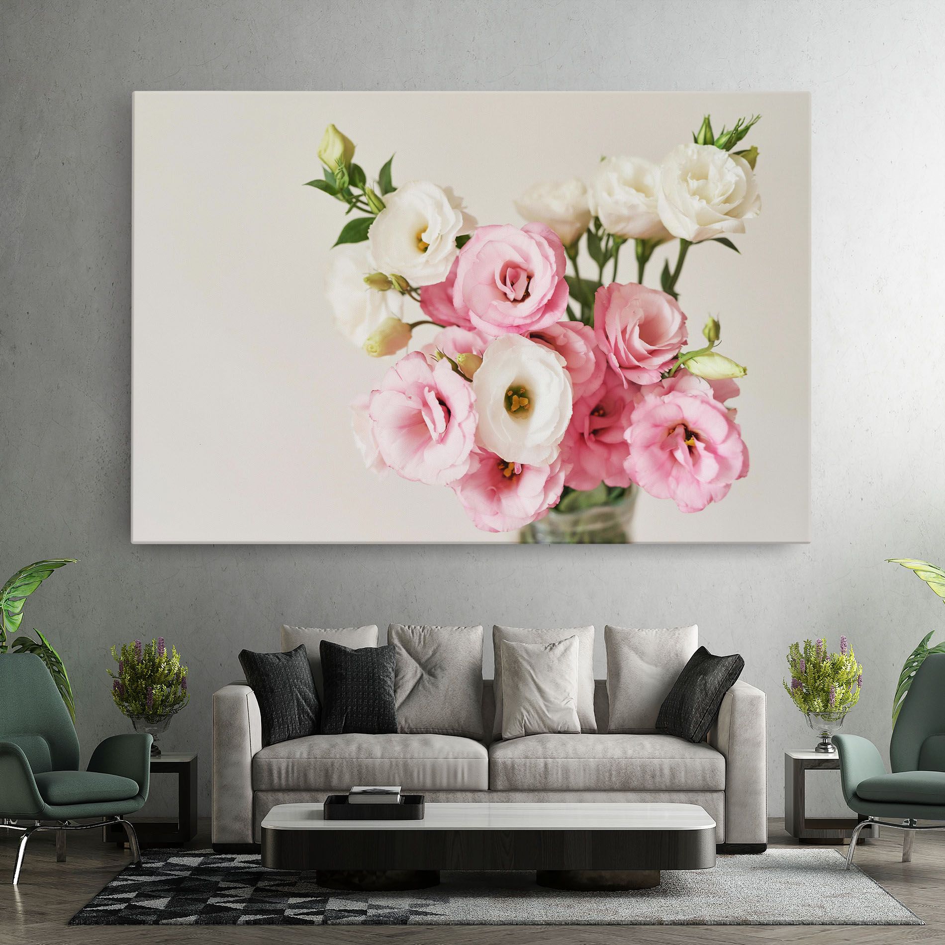 Cute Pink Flowers mockup 7