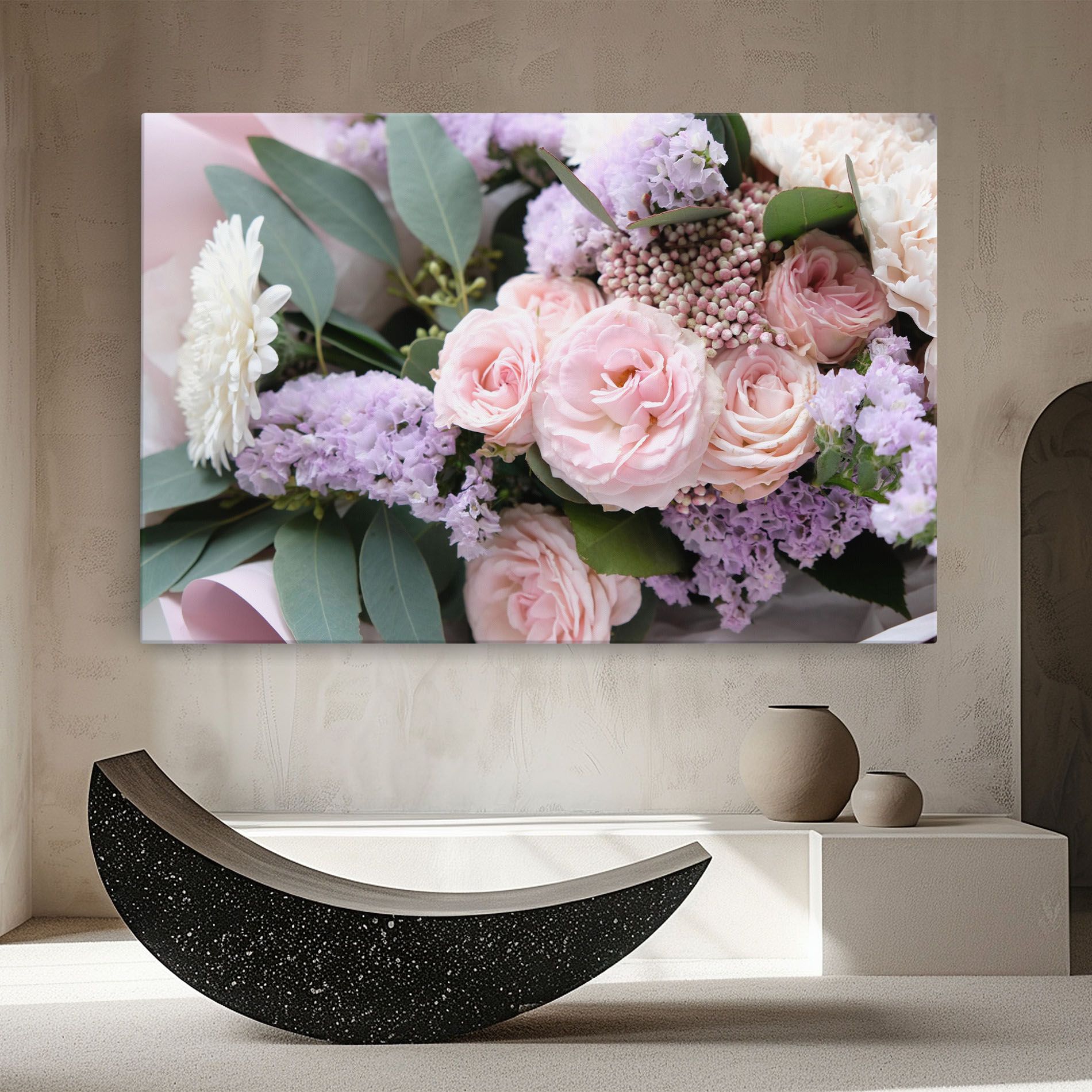 Beautiful Pink Roses mockup 8