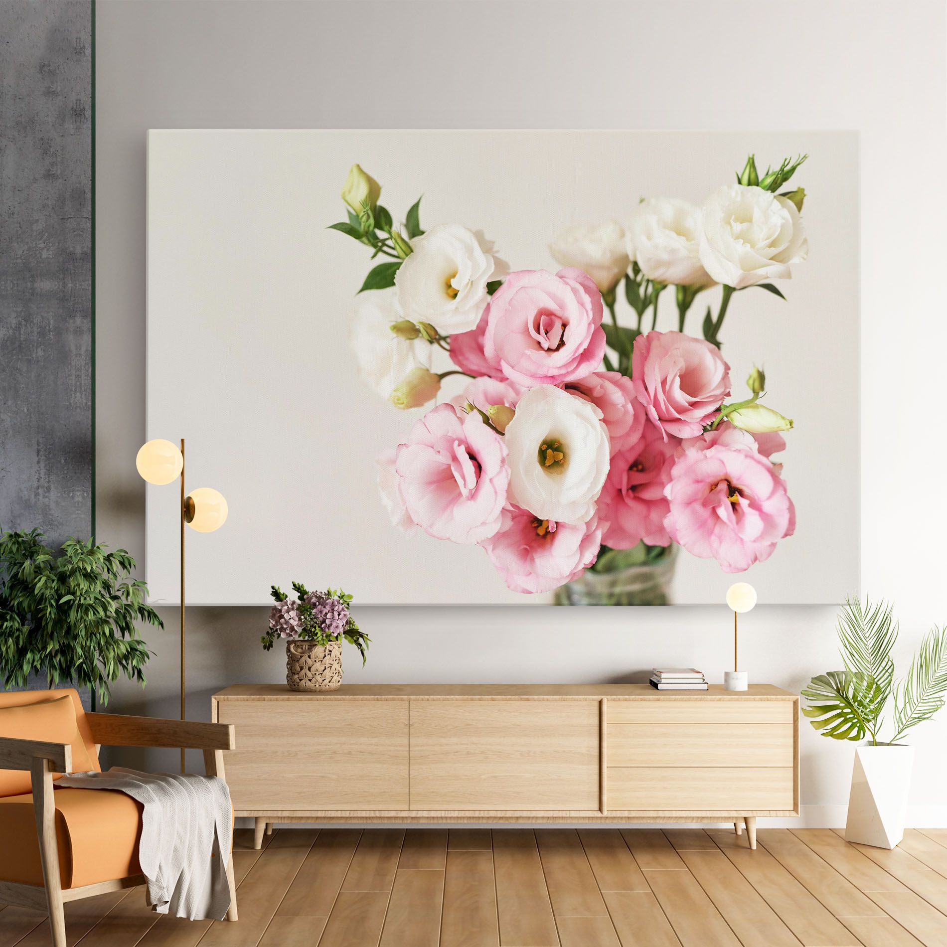 Cute Pink Flowers mockup 9