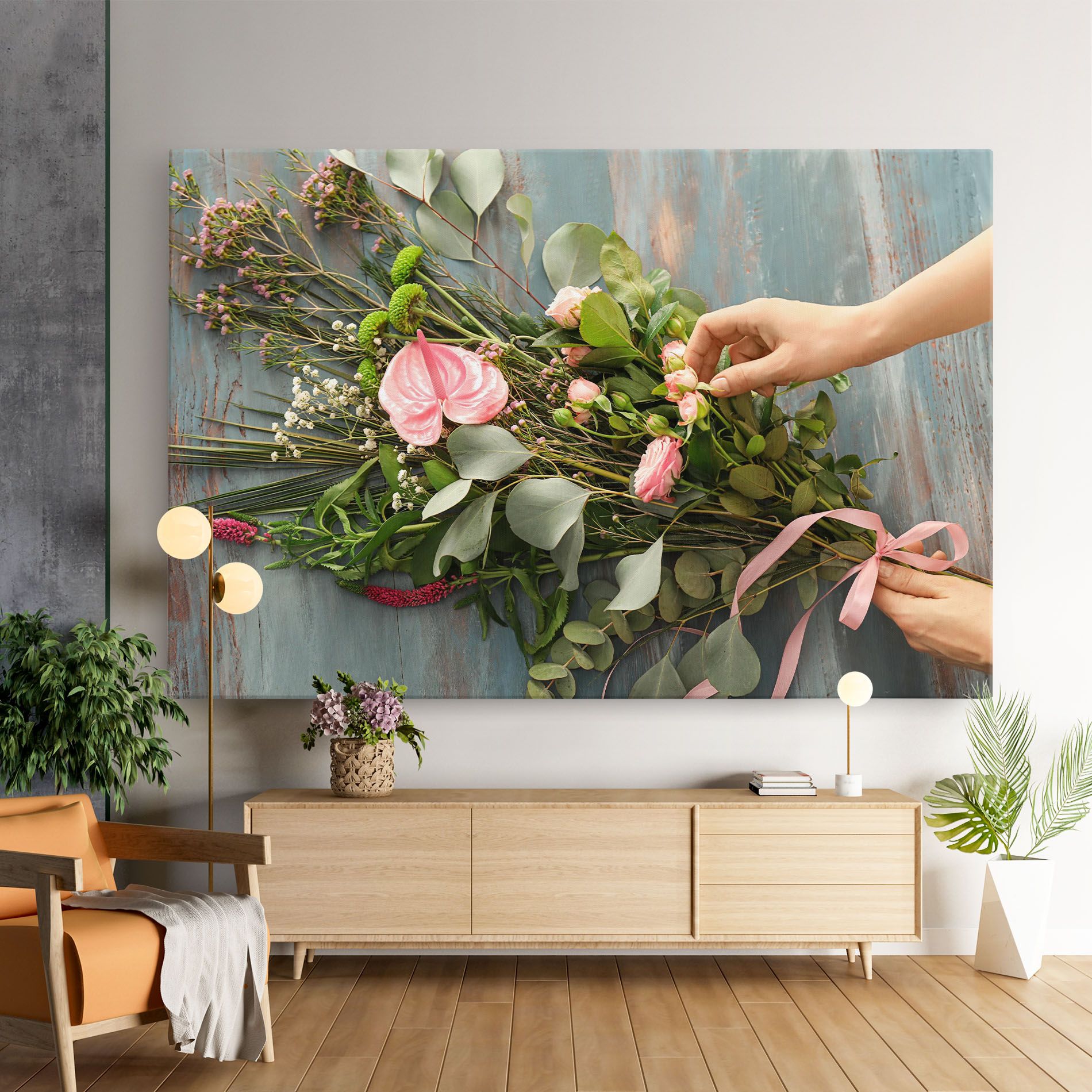 Preparing Bouquet mockup 9