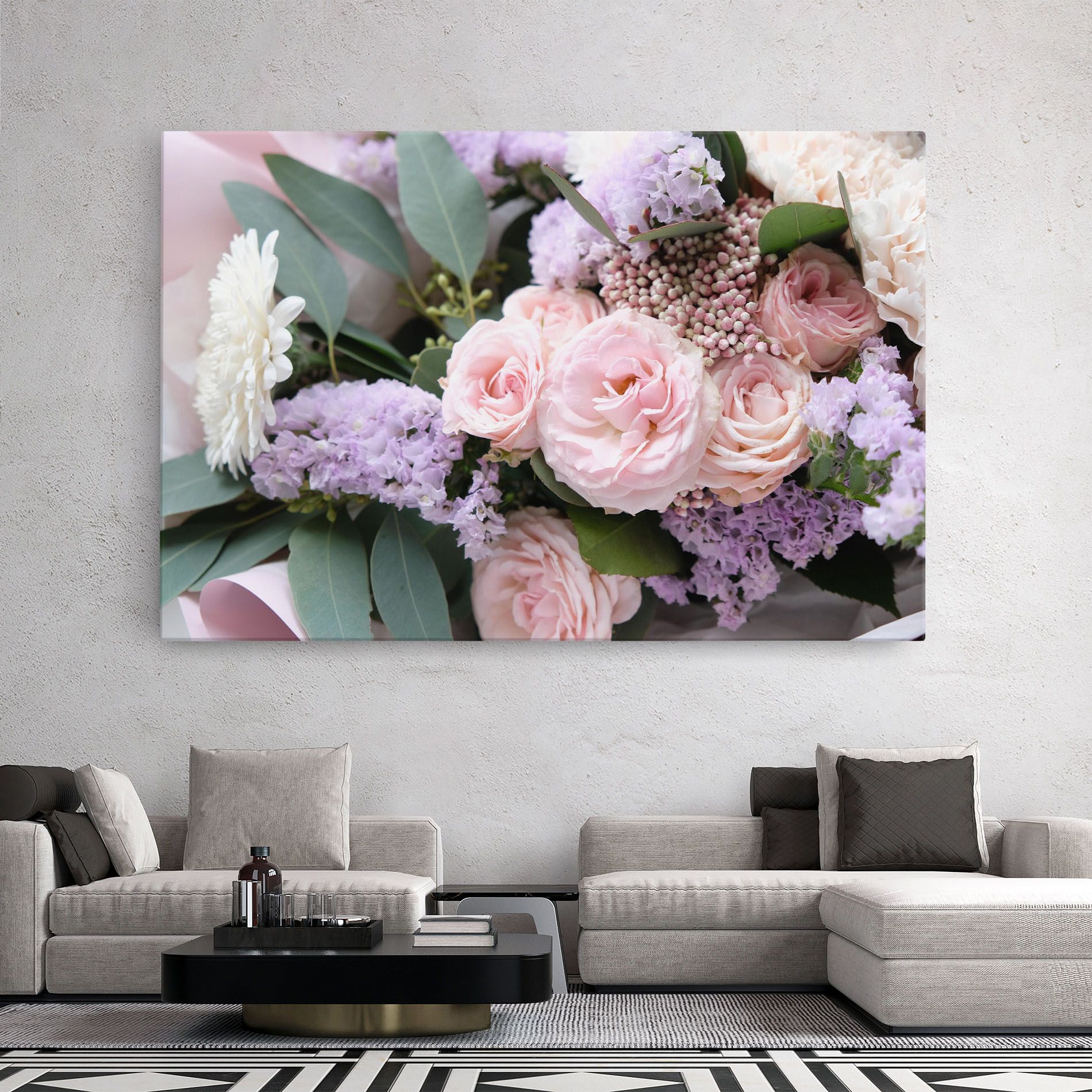 Beautiful Pink Roses mockup 2