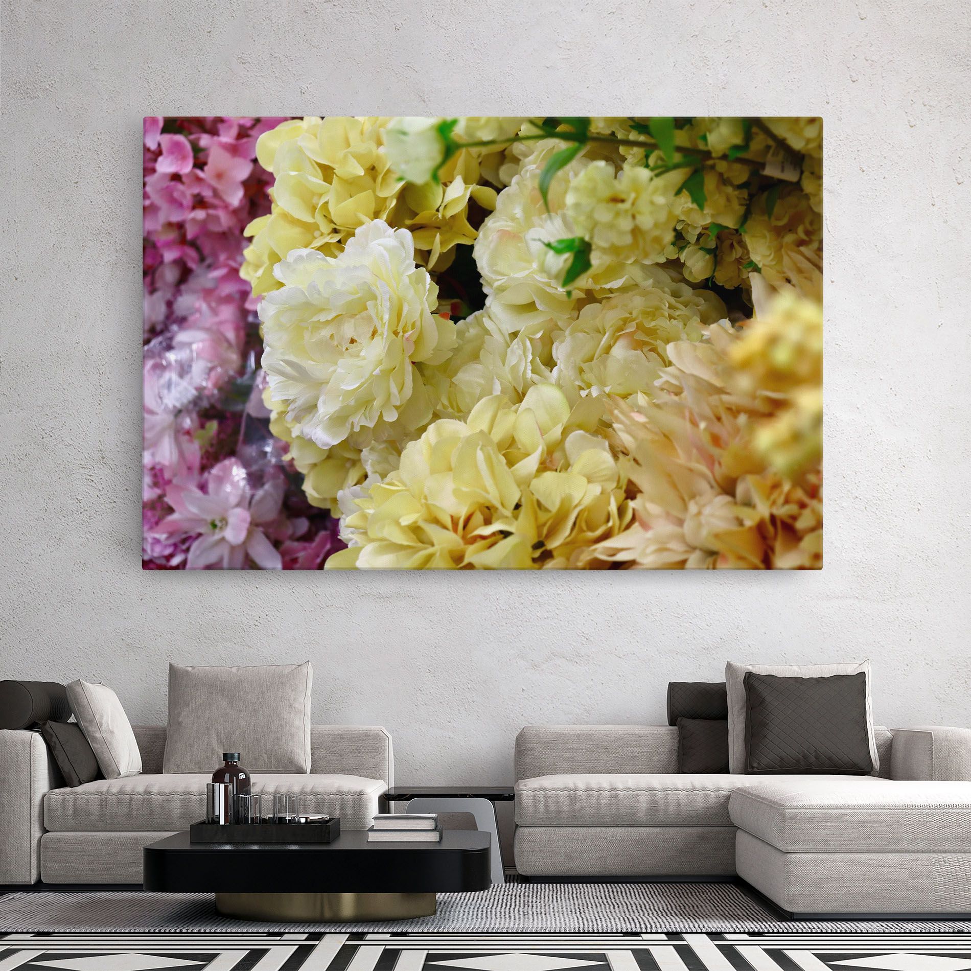 Beautiful Yellow Pastel mockup 2