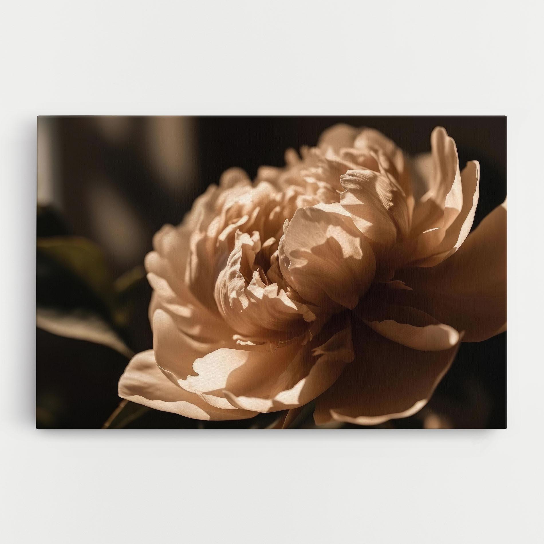 Leinwandbild Cream Peony mockup 0