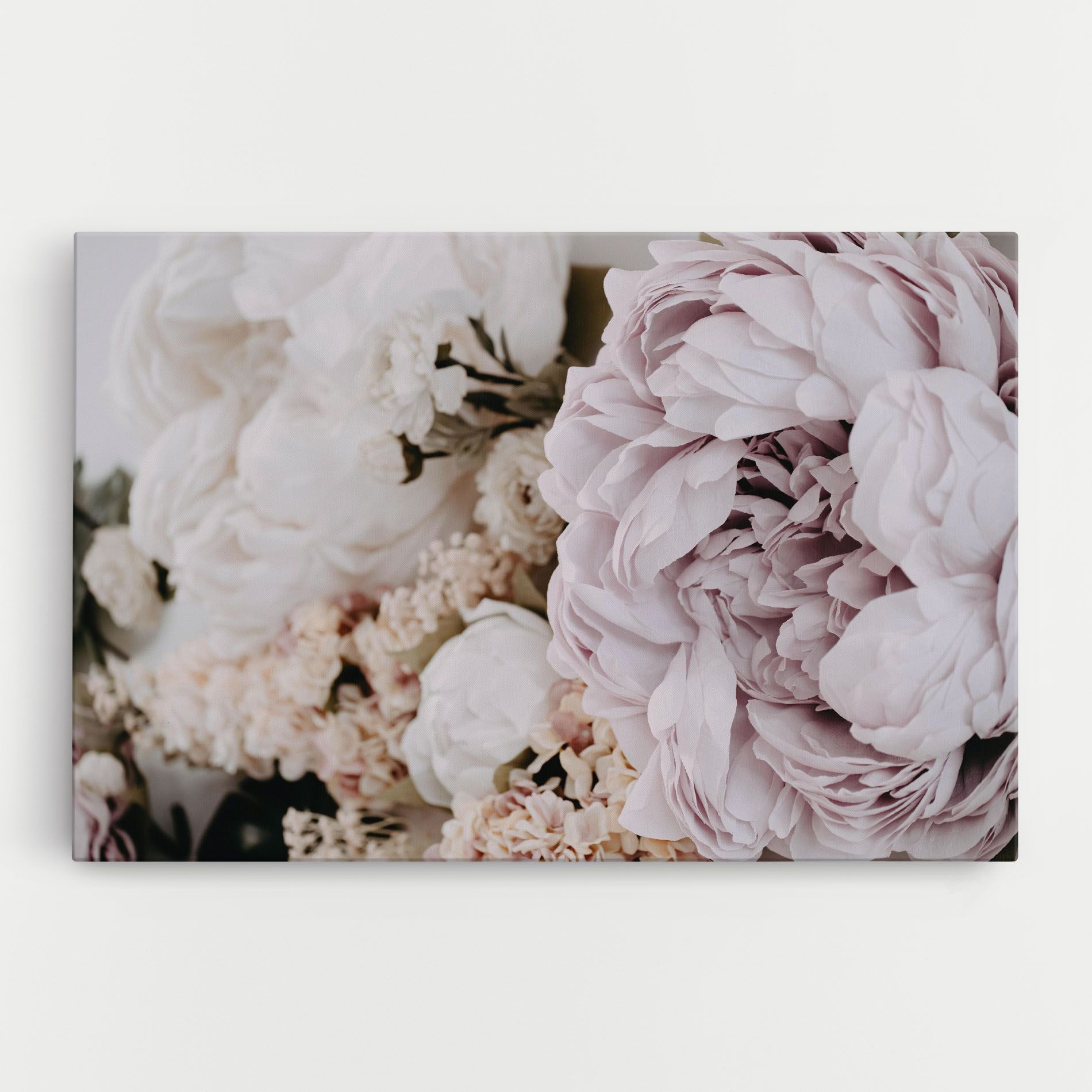 Grey Peony Bouquet mockup 0