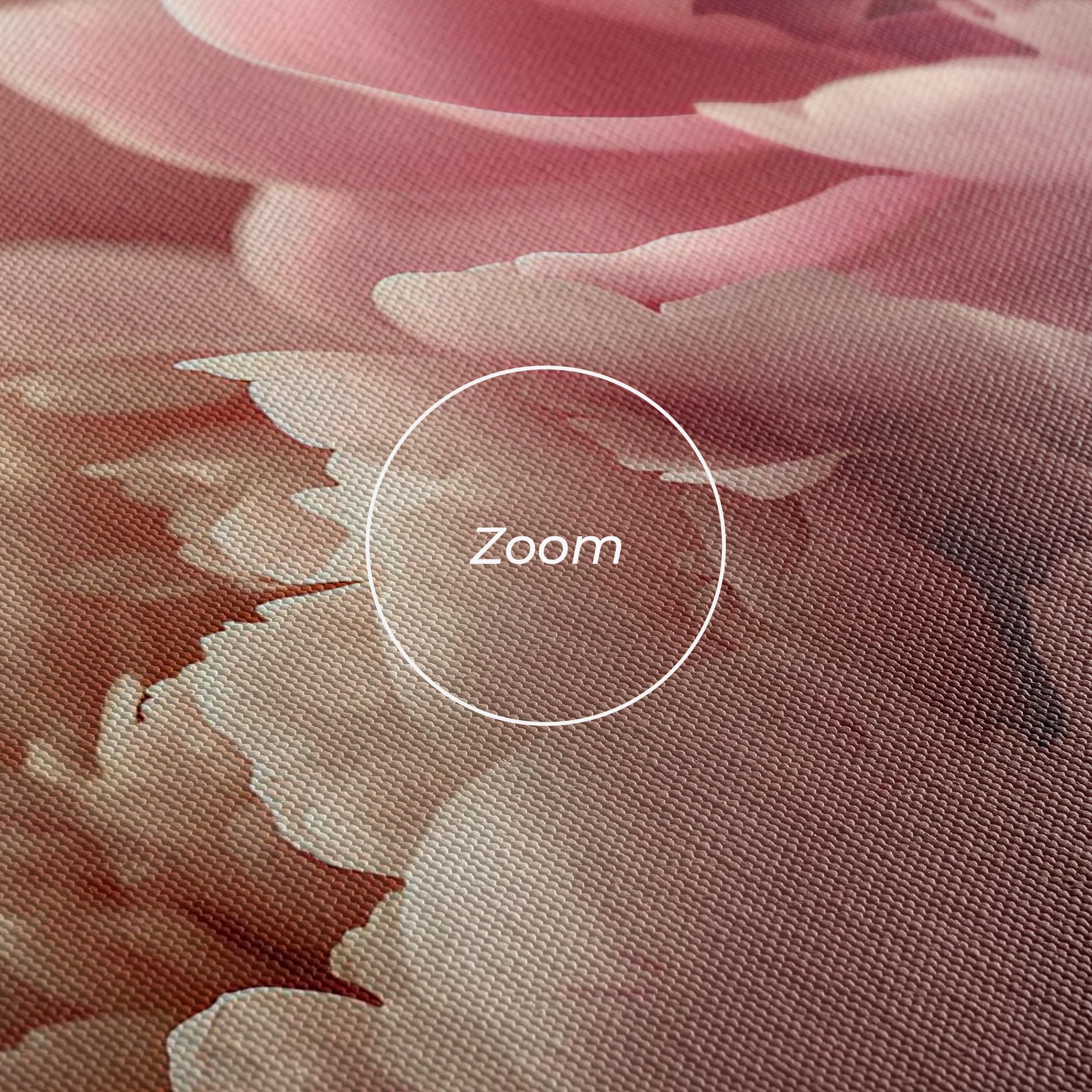 Leinwandbild Cream Dreamy Peony mockup 3