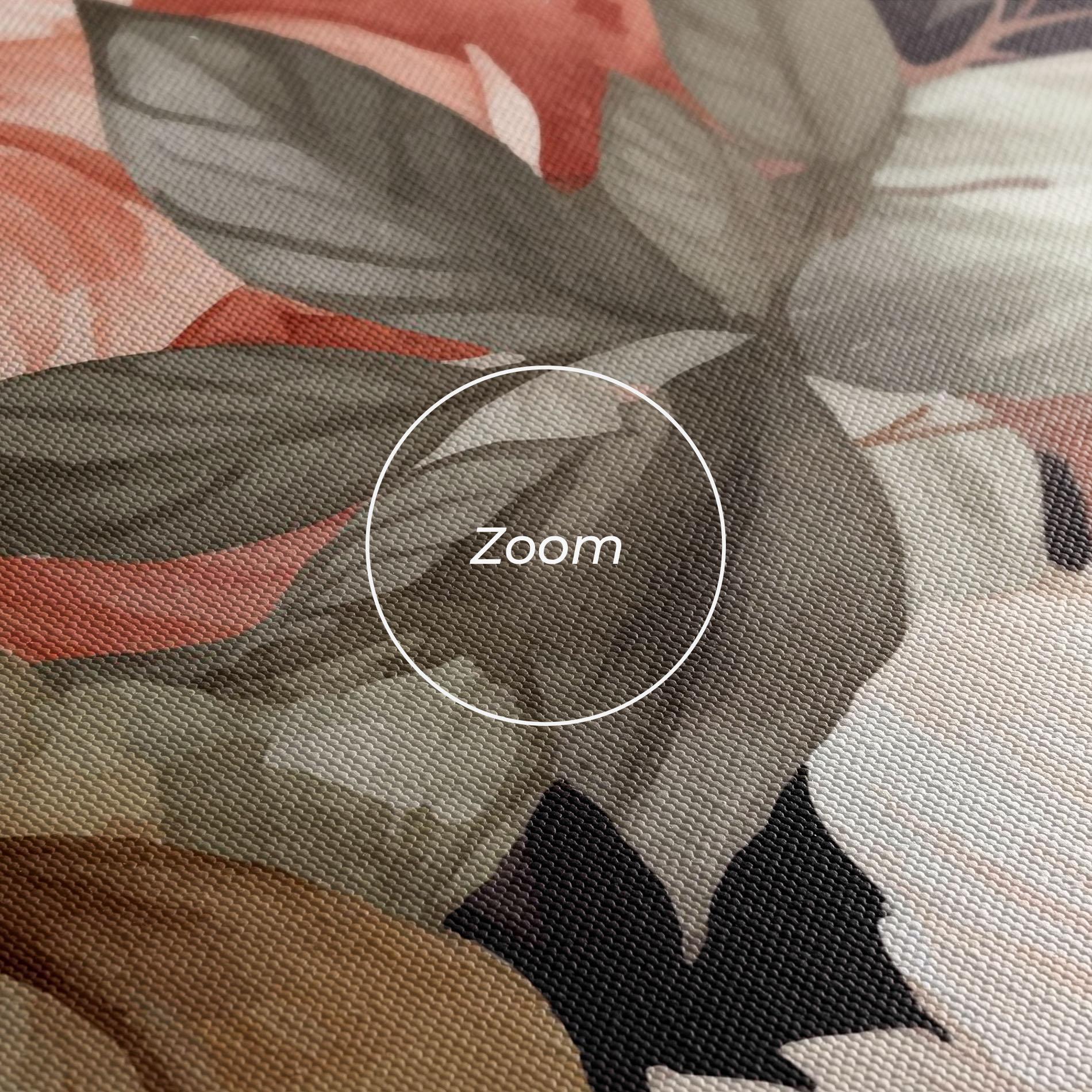 Leinwandbild Cream Pink Peony mockup 3