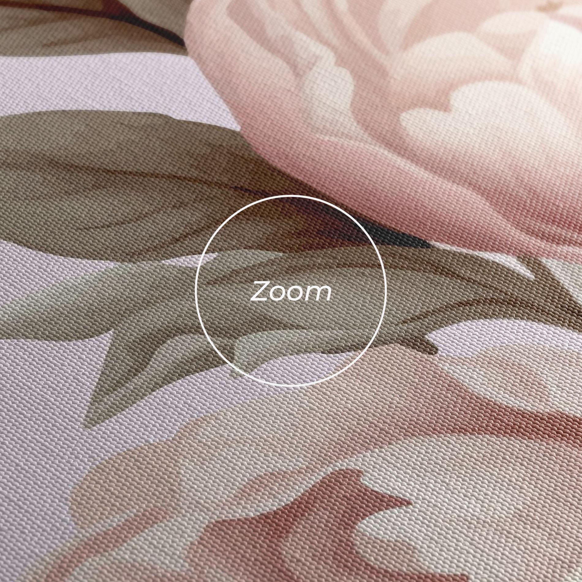 Leinwandbild Pink Peony Buds mockup 3