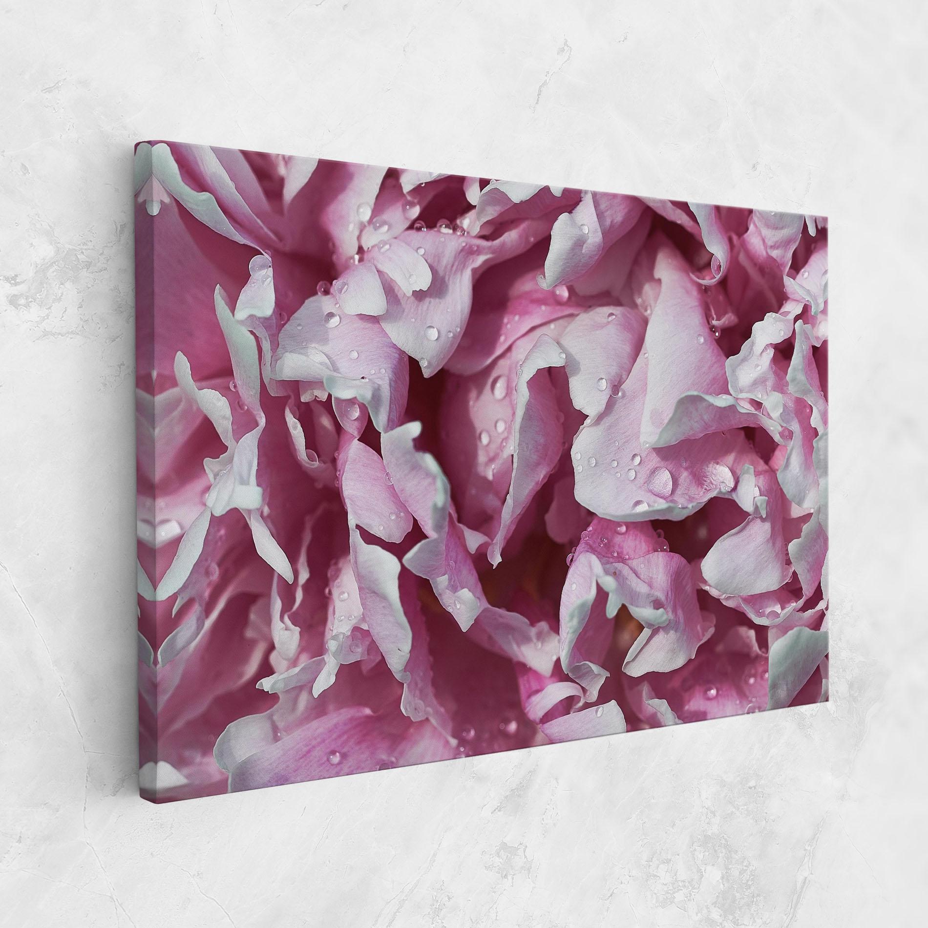 Leinwandbild Peony Petals mockup 1