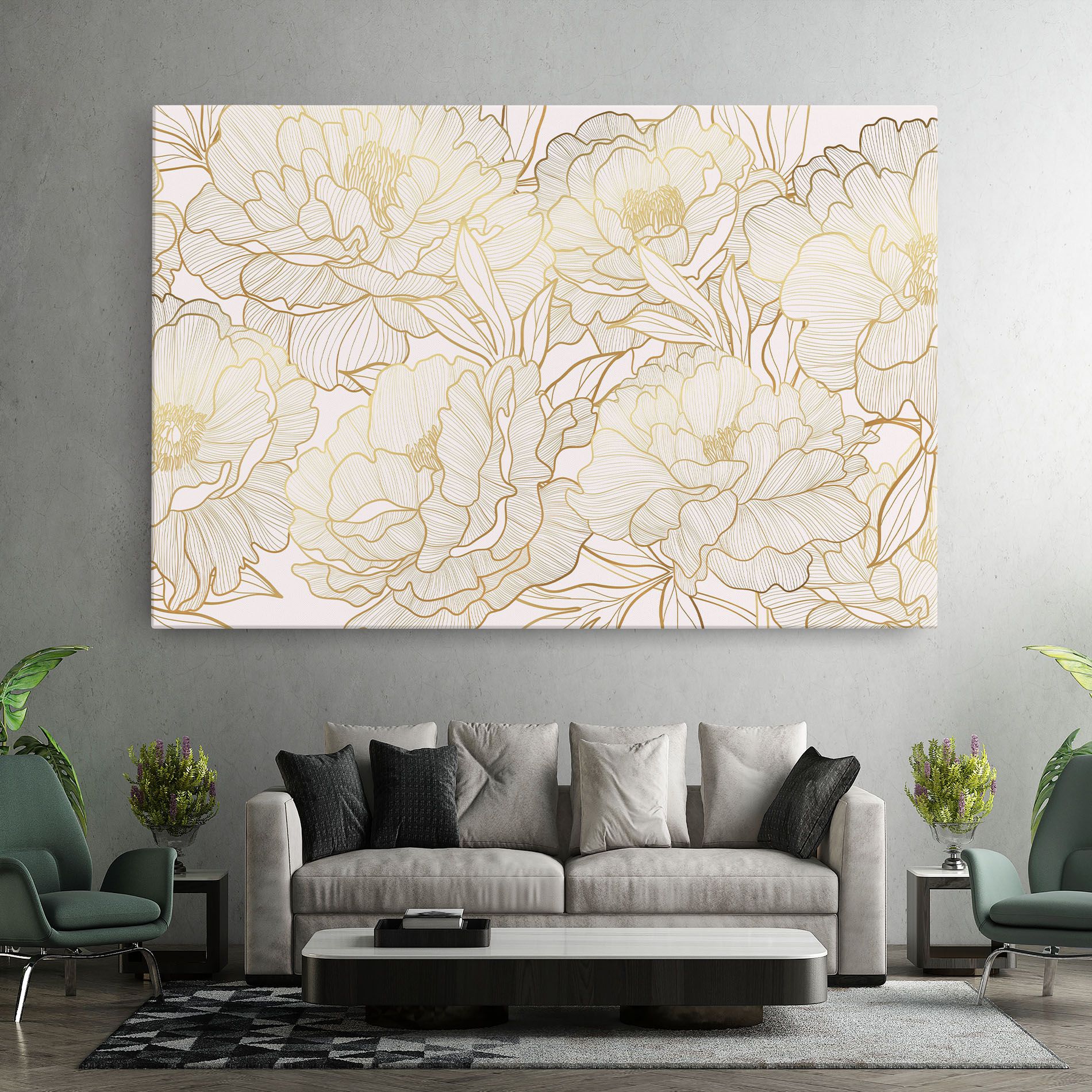 Golden Peony mockup 7
