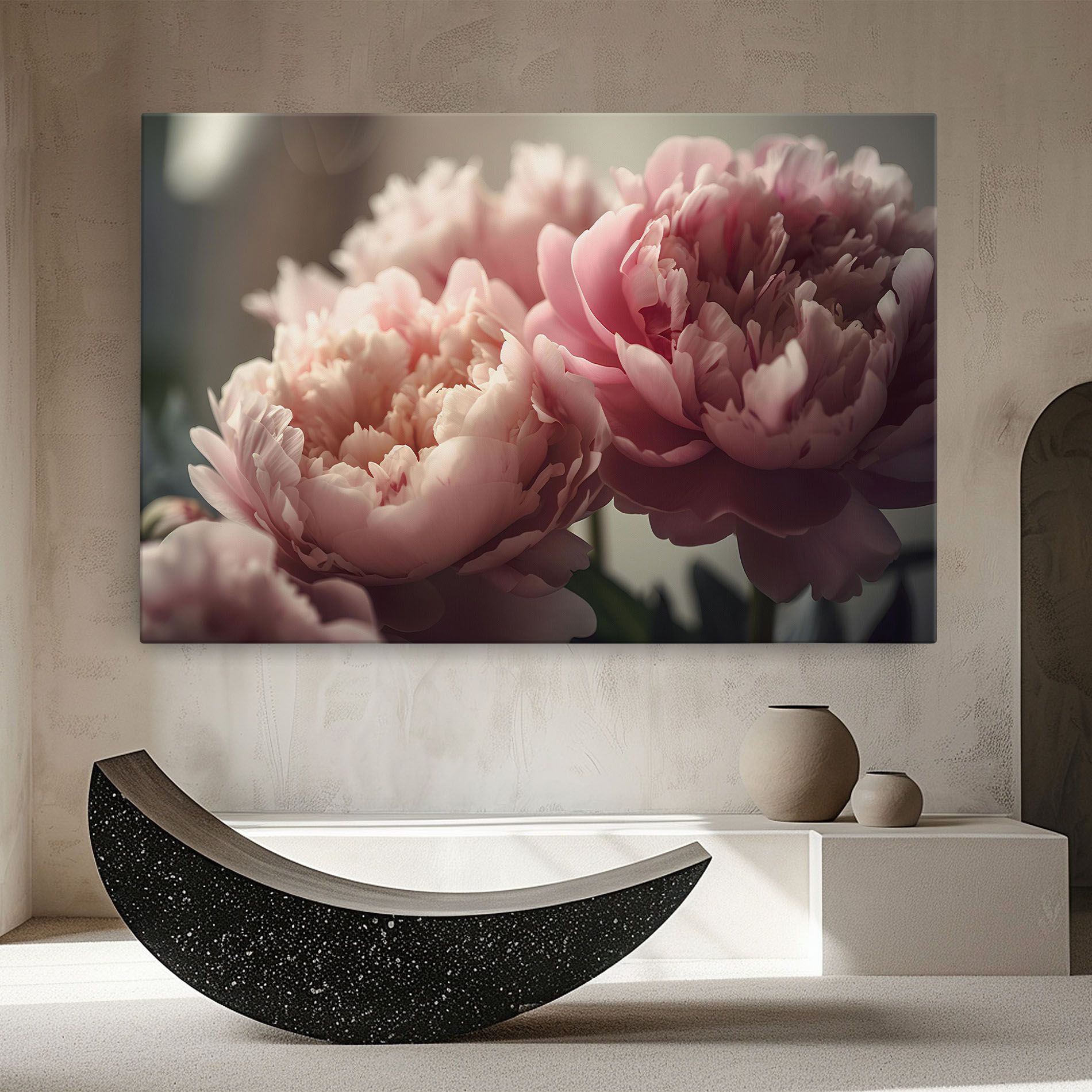 Cream Dreamy Peony mockup 8