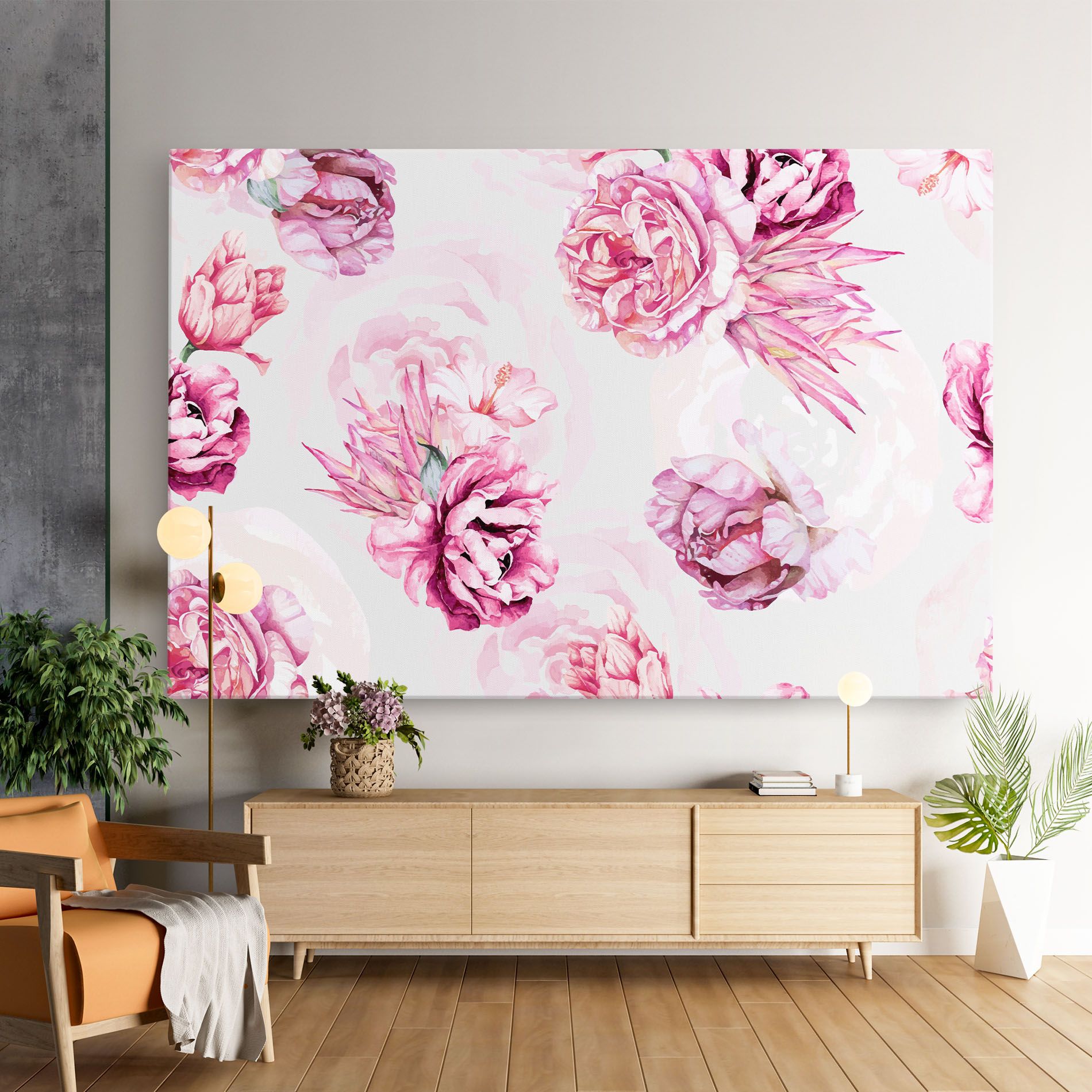 Blooming Peony mockup 9