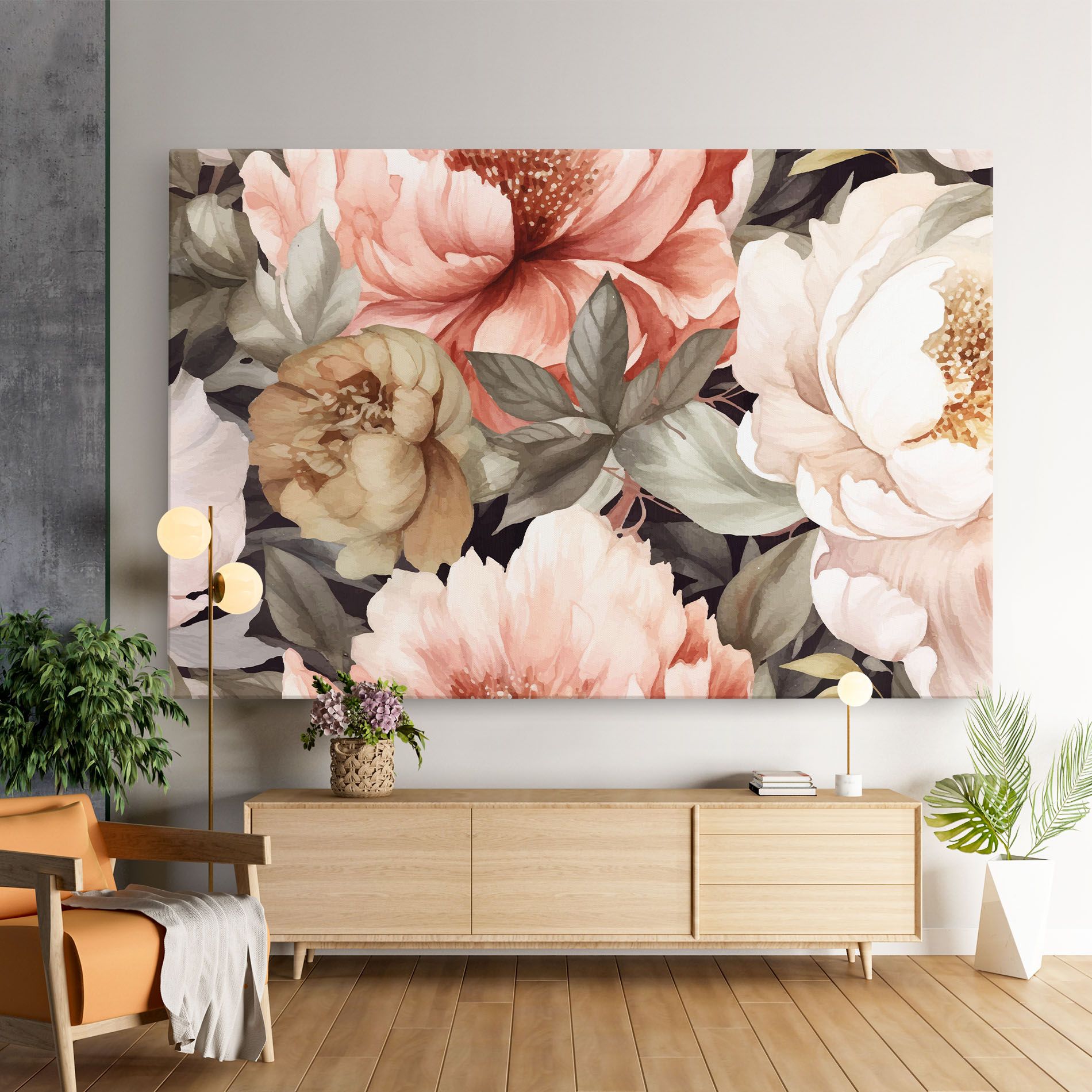 Cream Pink Peony mockup 9