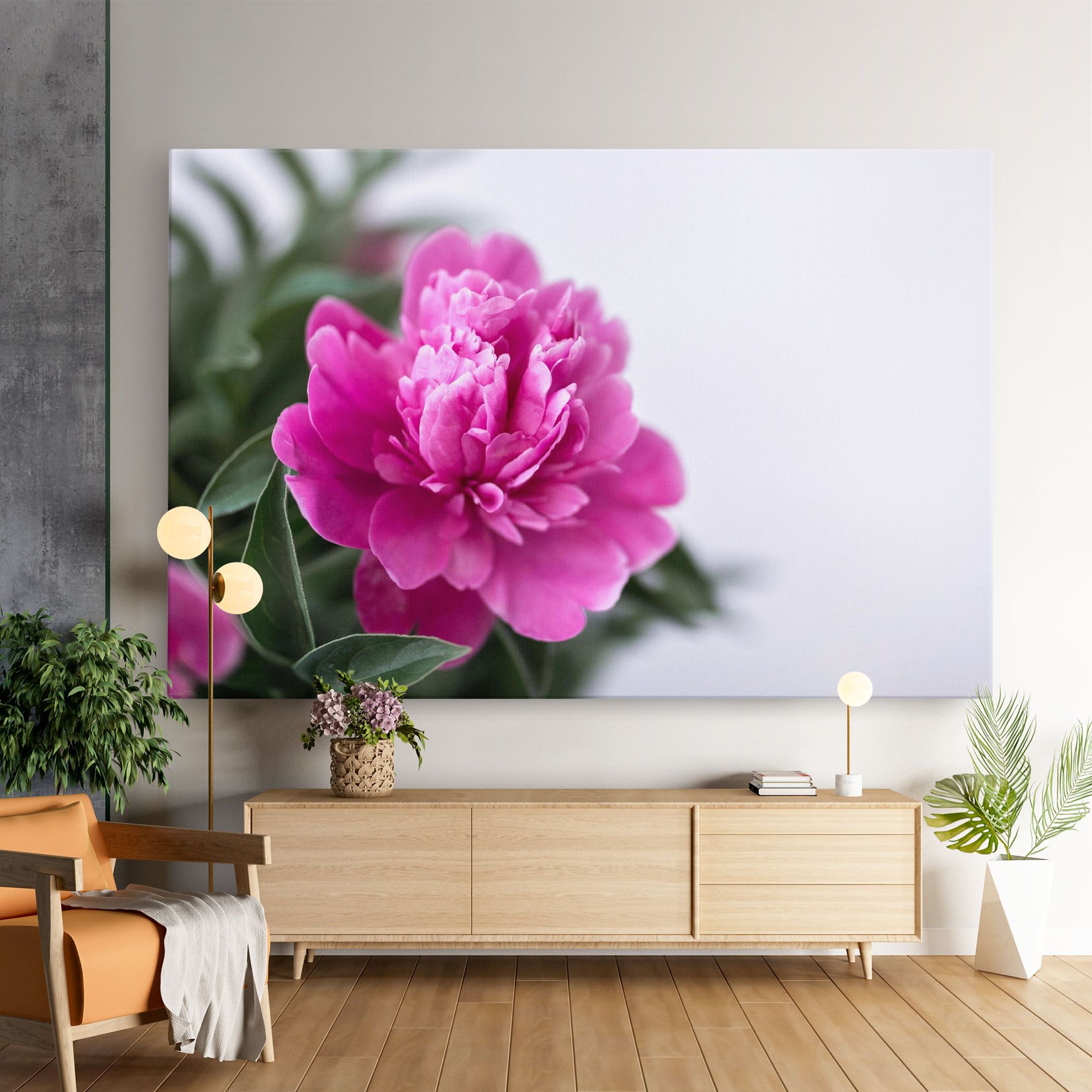 Dark Pink Peony mockup 9