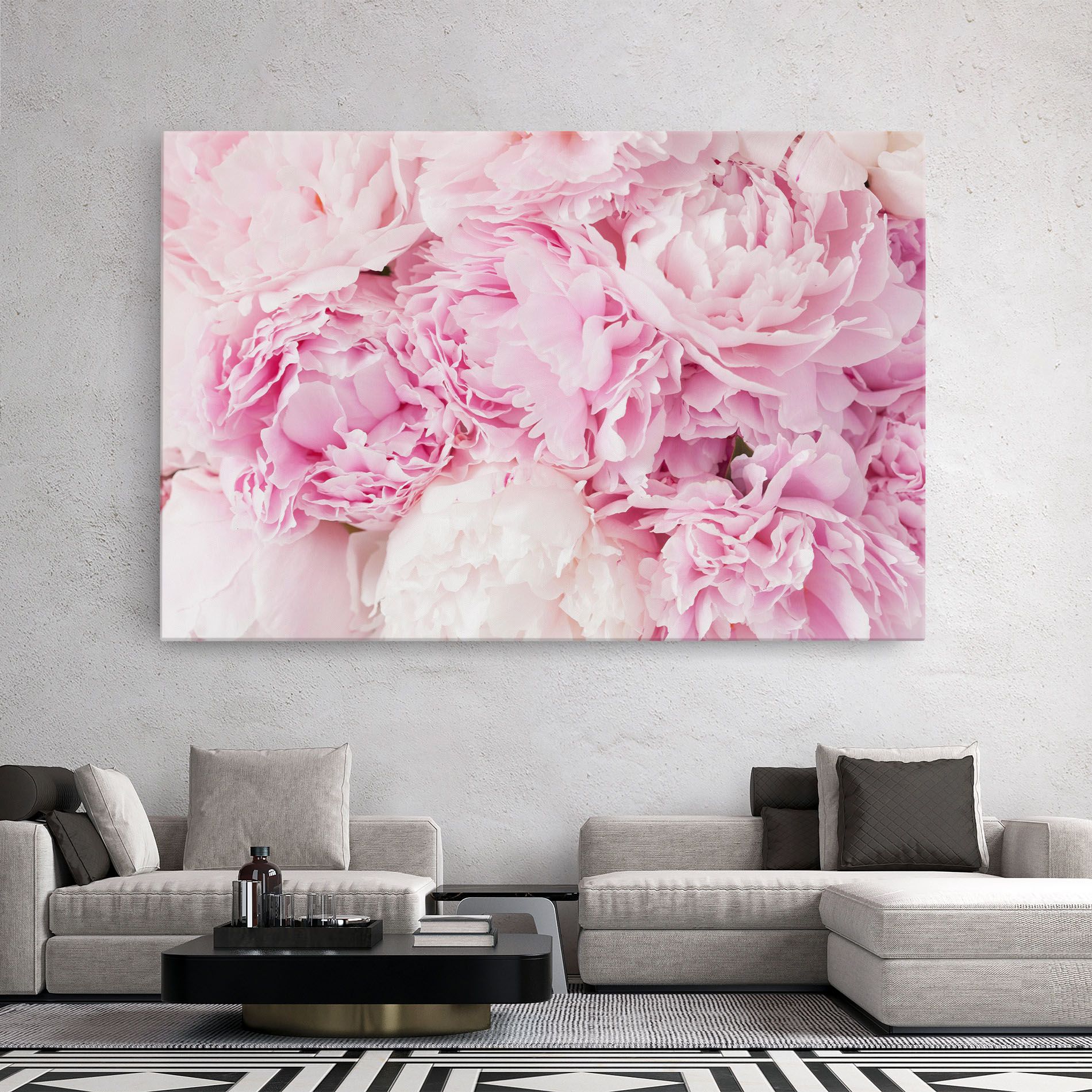 Dreamy Pink Pastel Peony mockup 2