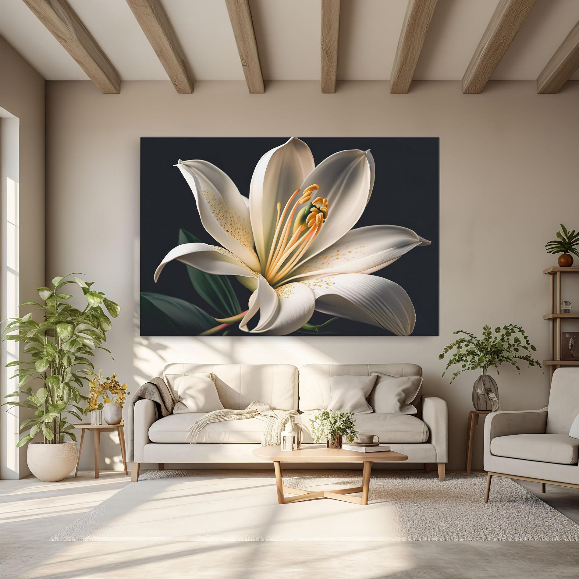 Leinwandbild Big Lily View mockup 6