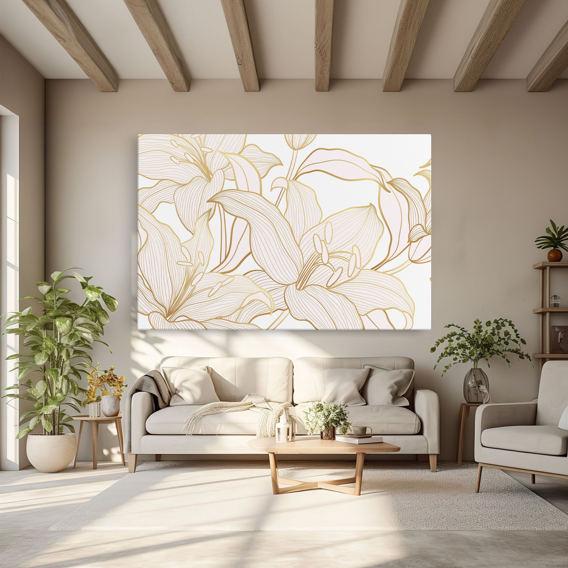 Gold Lily mockup 6
