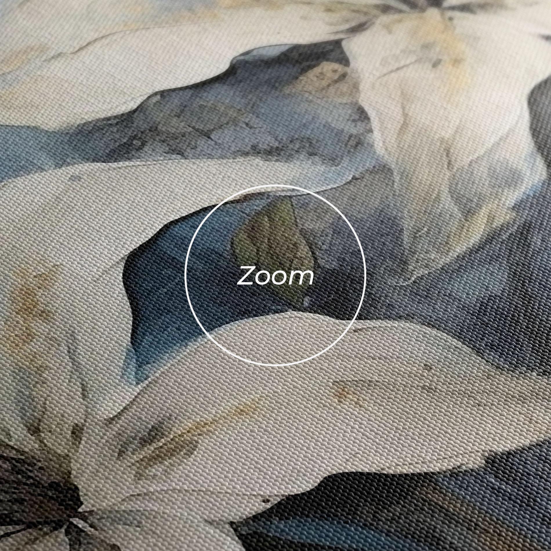 Leinwandbild Gold Lily Painting mockup 3