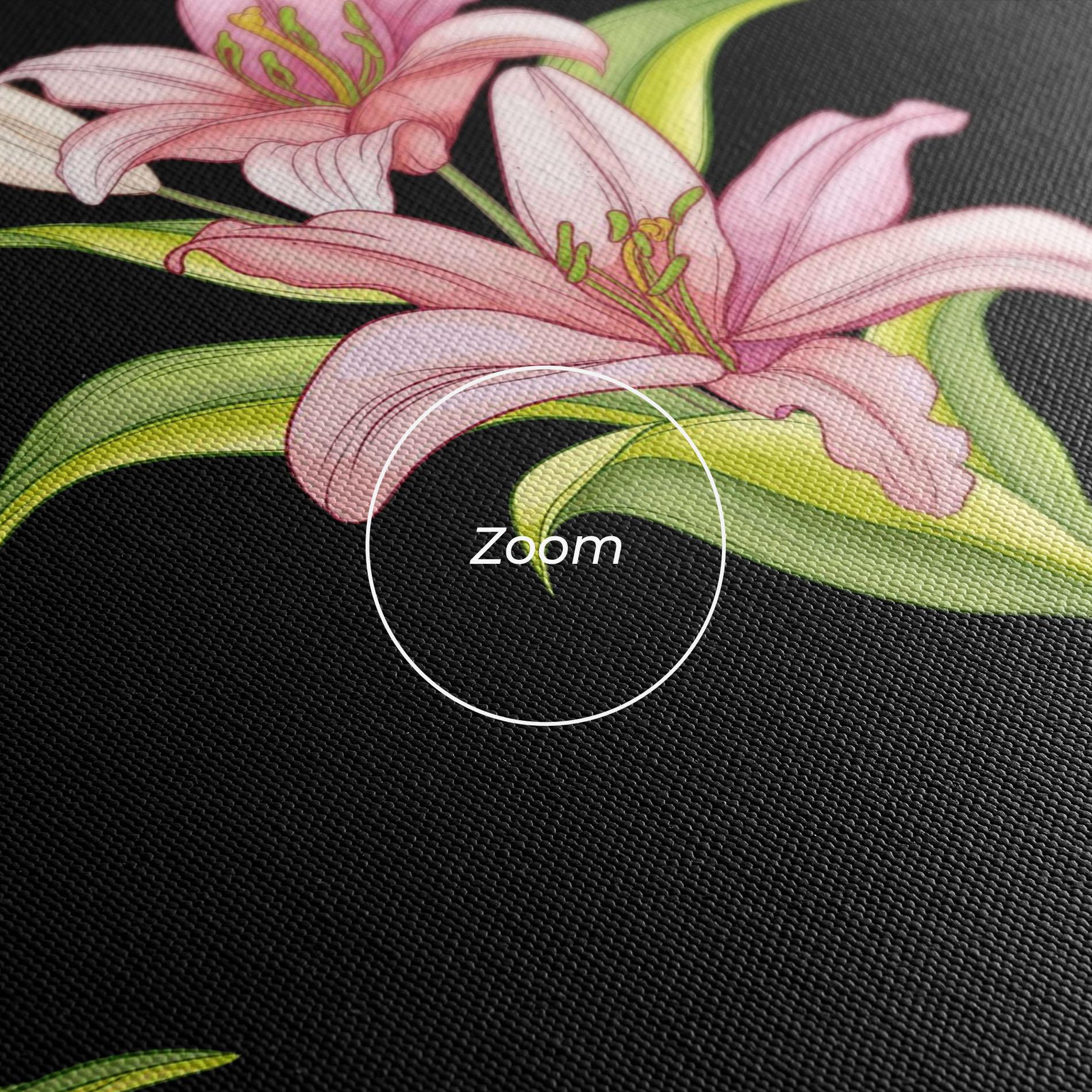 Leinwandbild Lily Set mockup 3