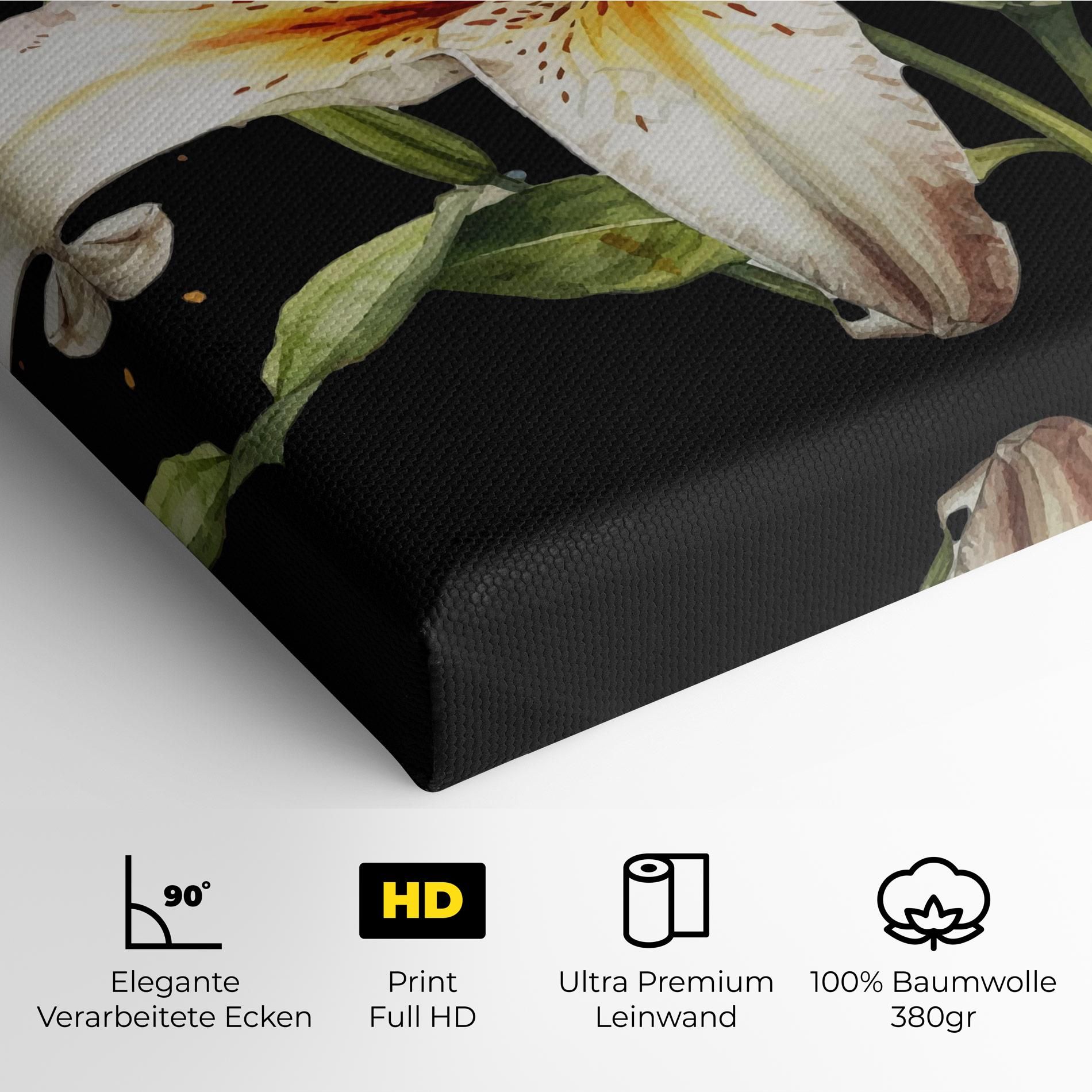 Beautiful White Lily mockup 4