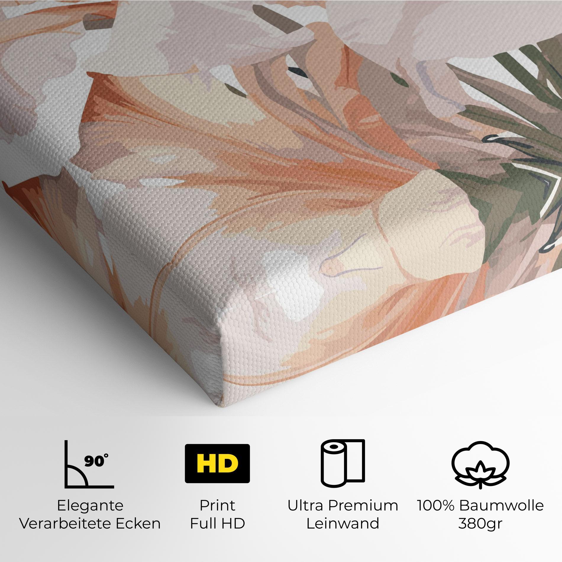 Leinwandbild Light Pink Lily mockup 4