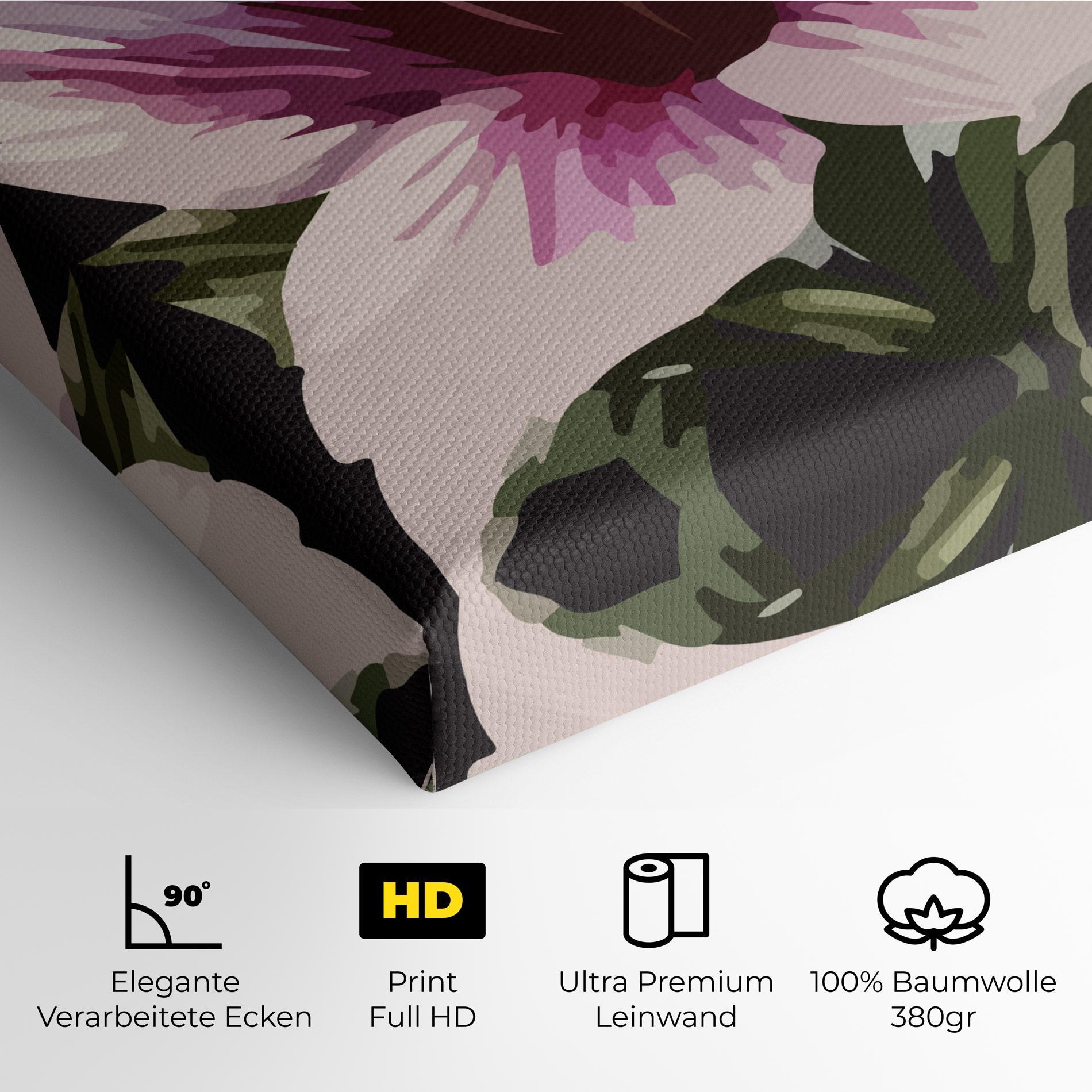 Leinwandbild Pink Pretty Lily mockup 4