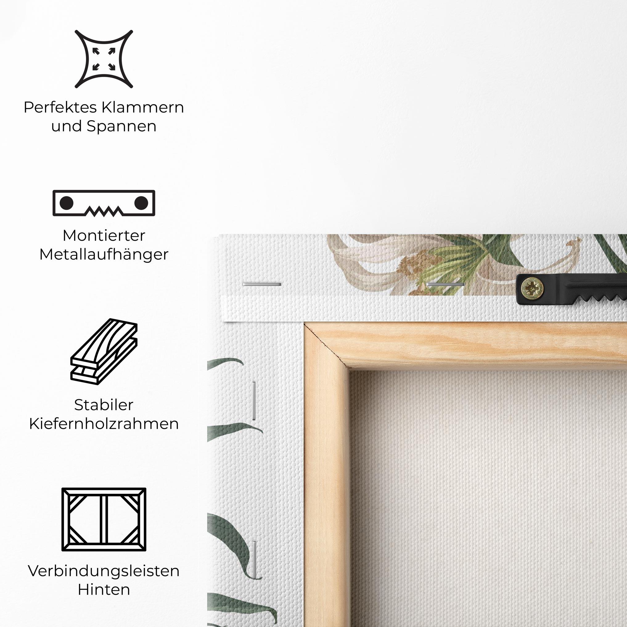Leinwandbild Columbia Lily mockup 5