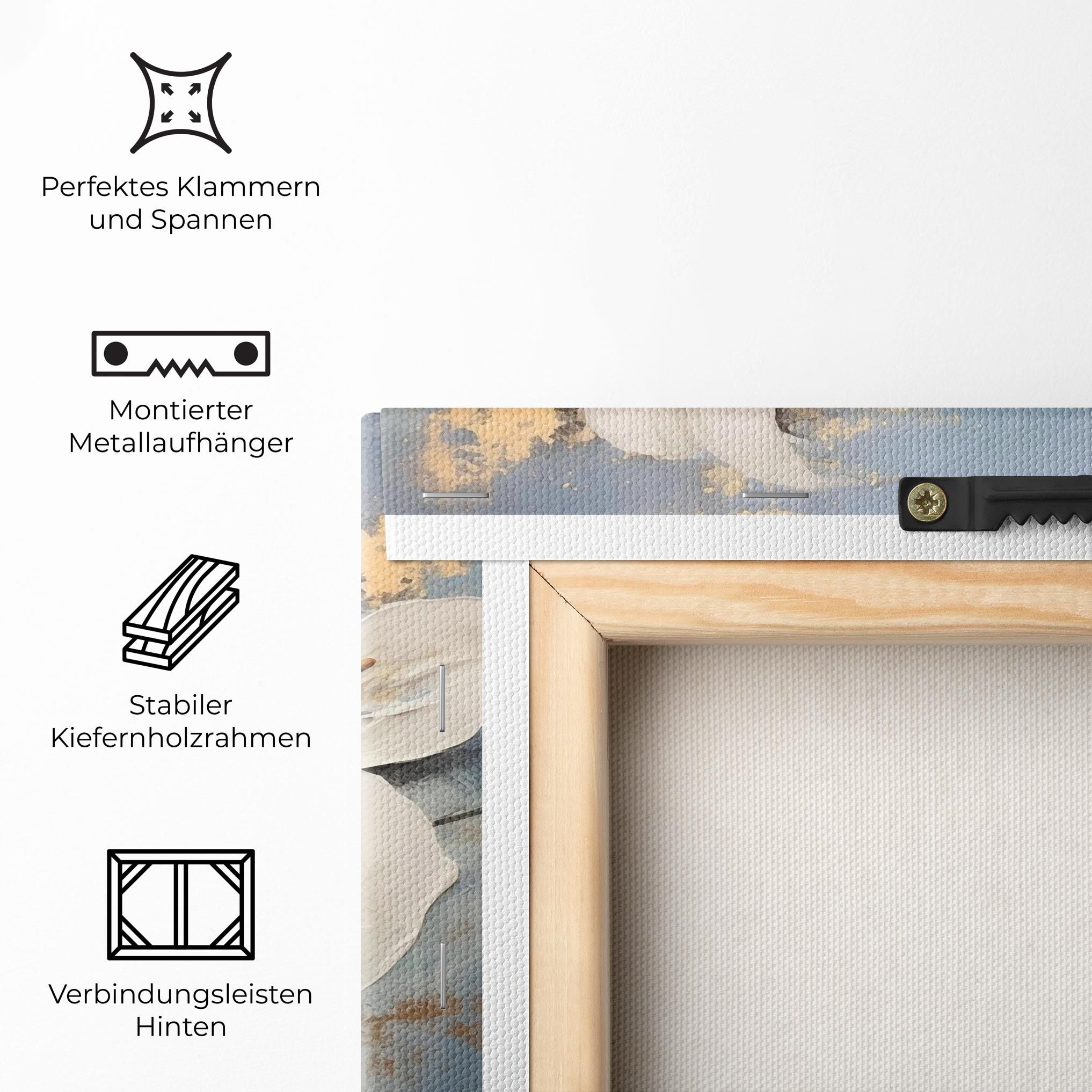 Gold Lily Painting mockup 5