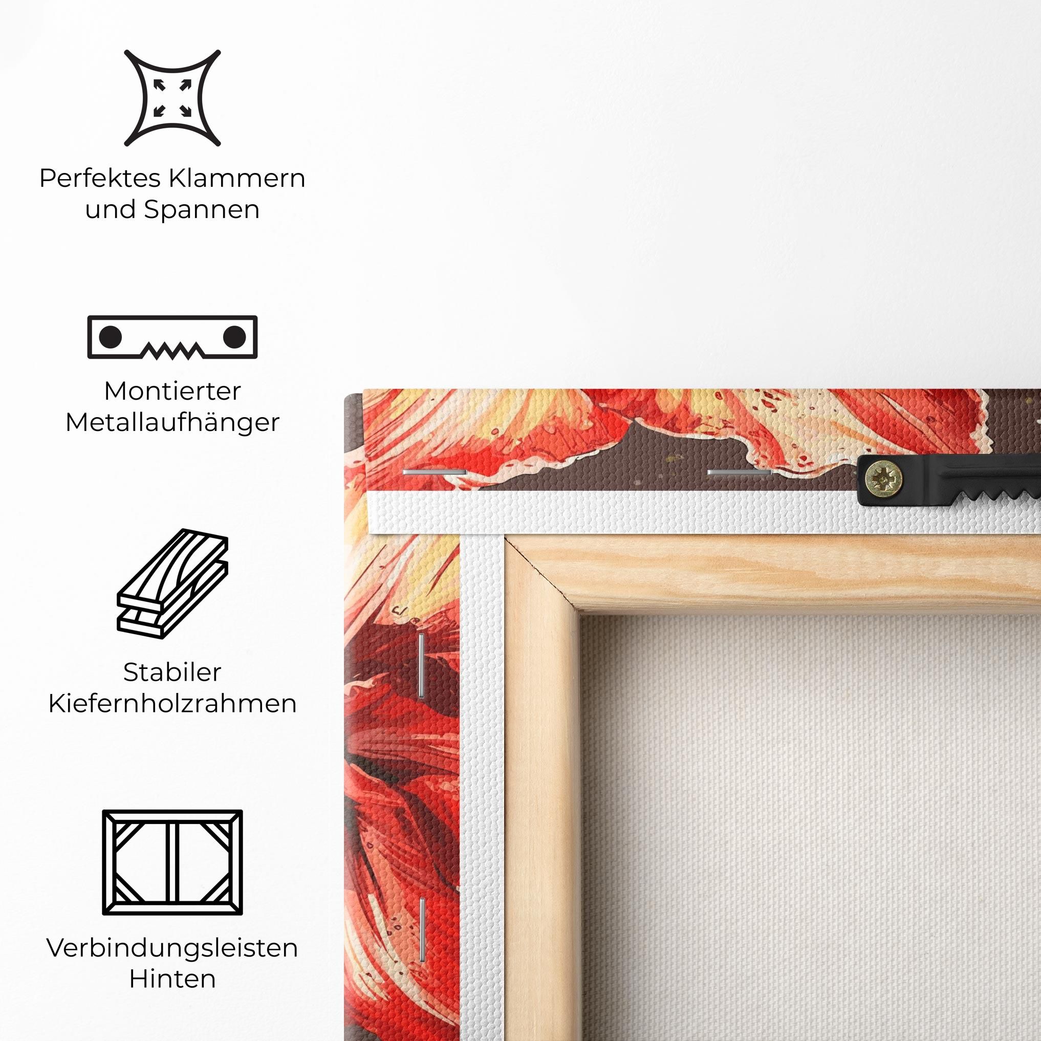 Orange Pretty Lily mockup 5