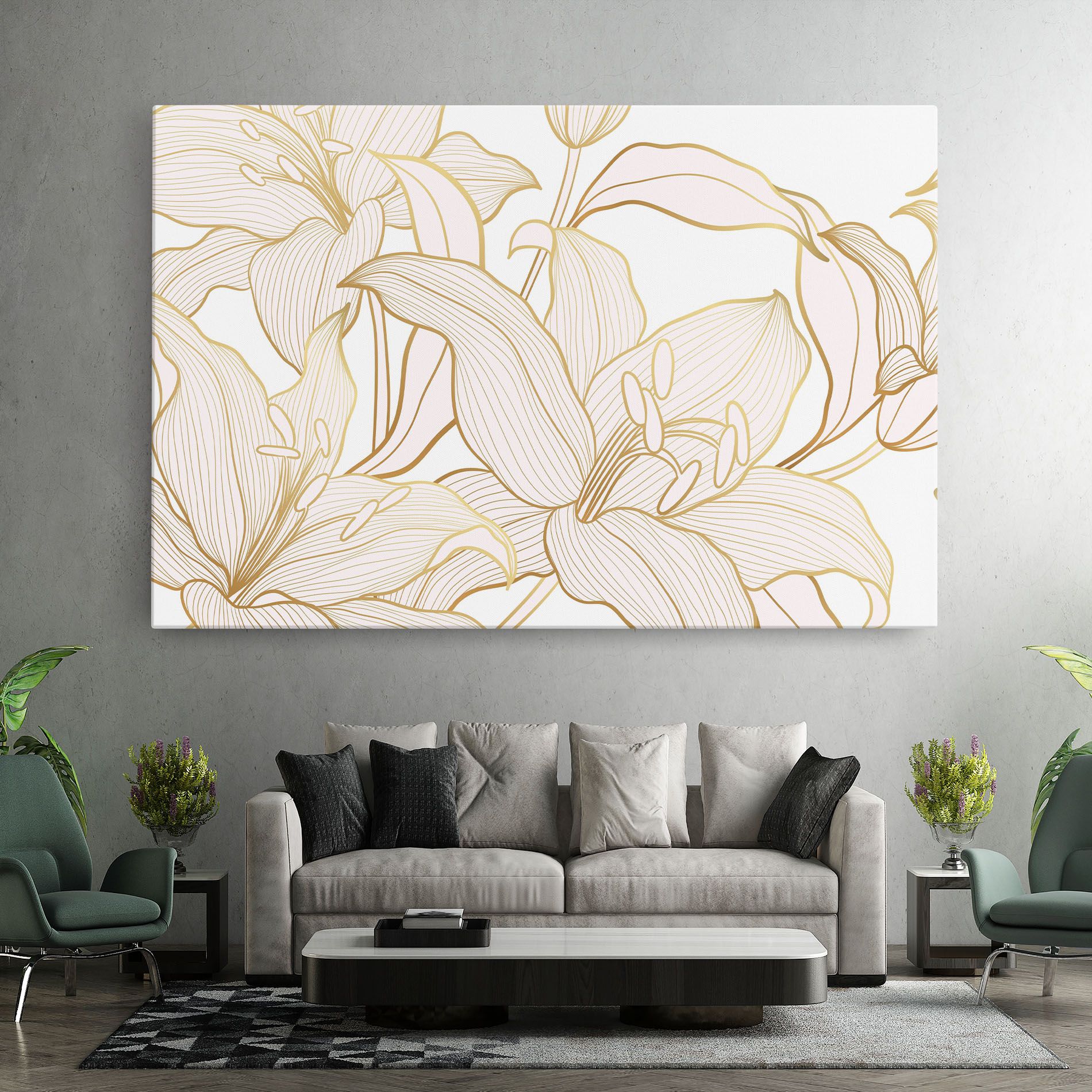 Gold Lily mockup 7