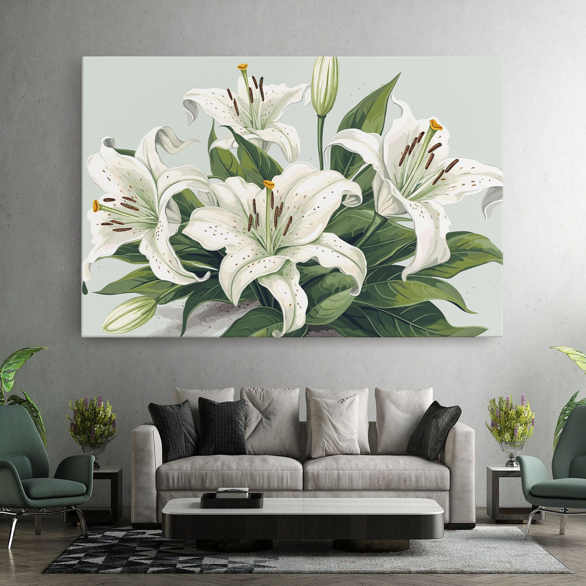 Light Lily Art mockup 7