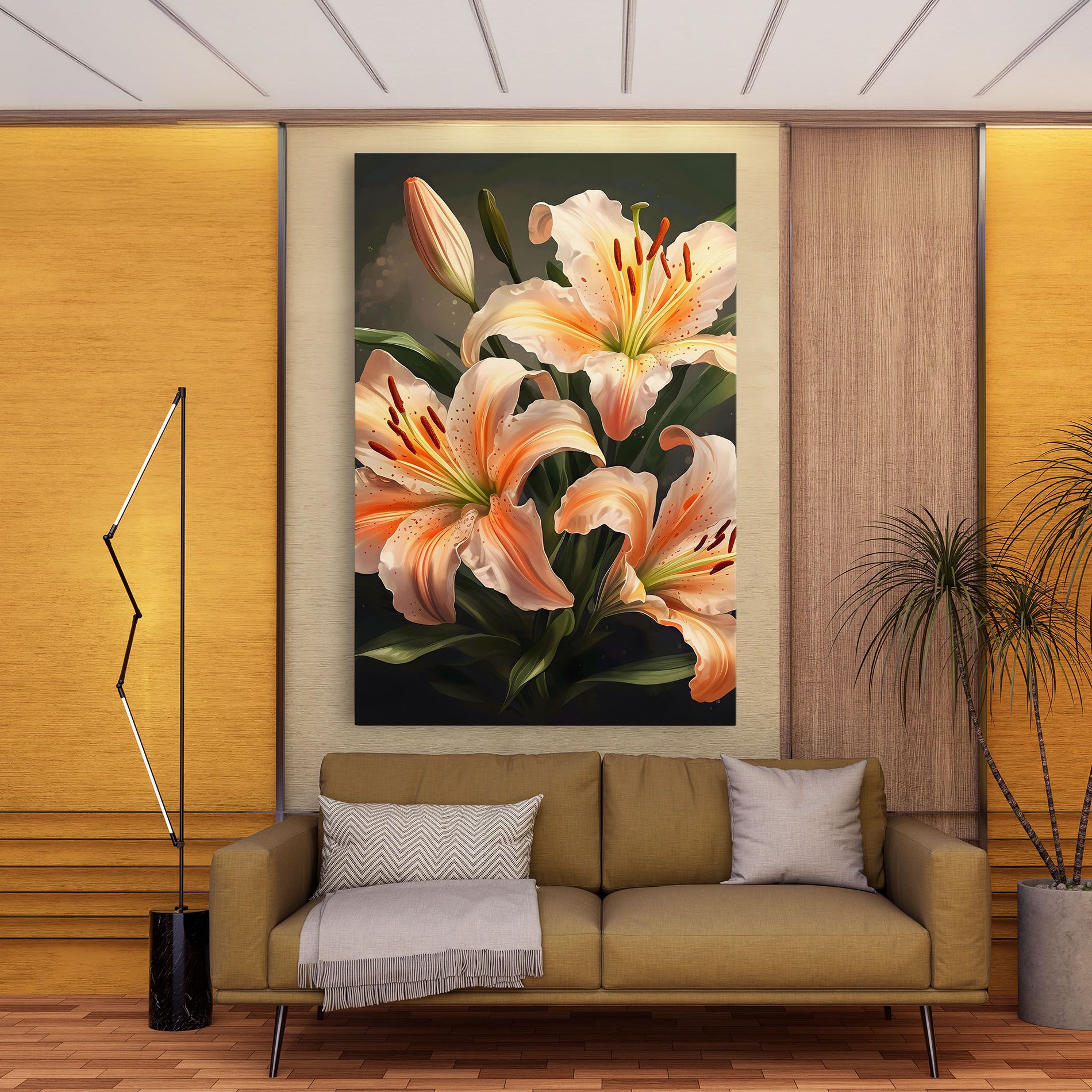 Light Orange Lily mockup 9