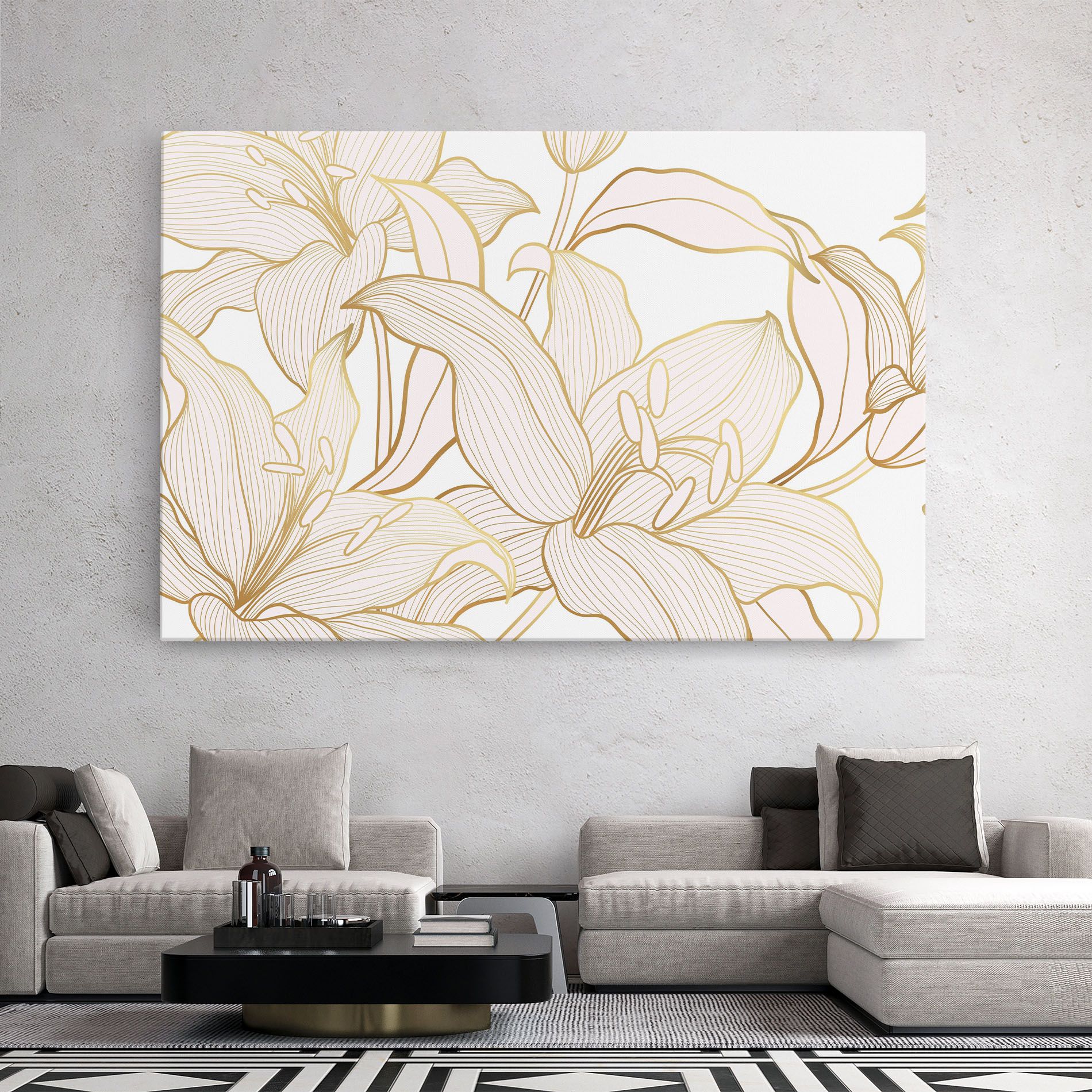 Gold Lily mockup 2