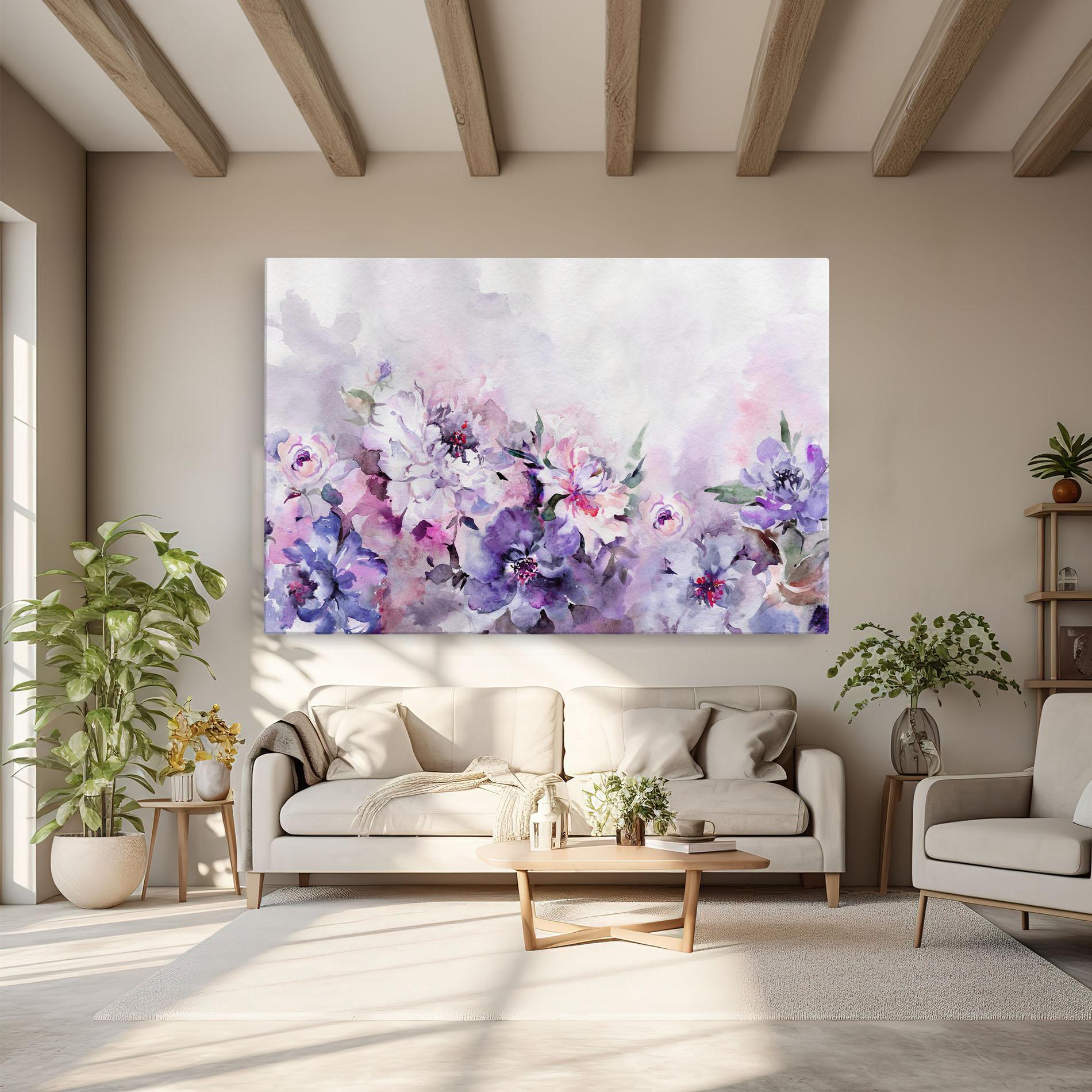 Leinwandbild Buchet Multicolor mockup 6