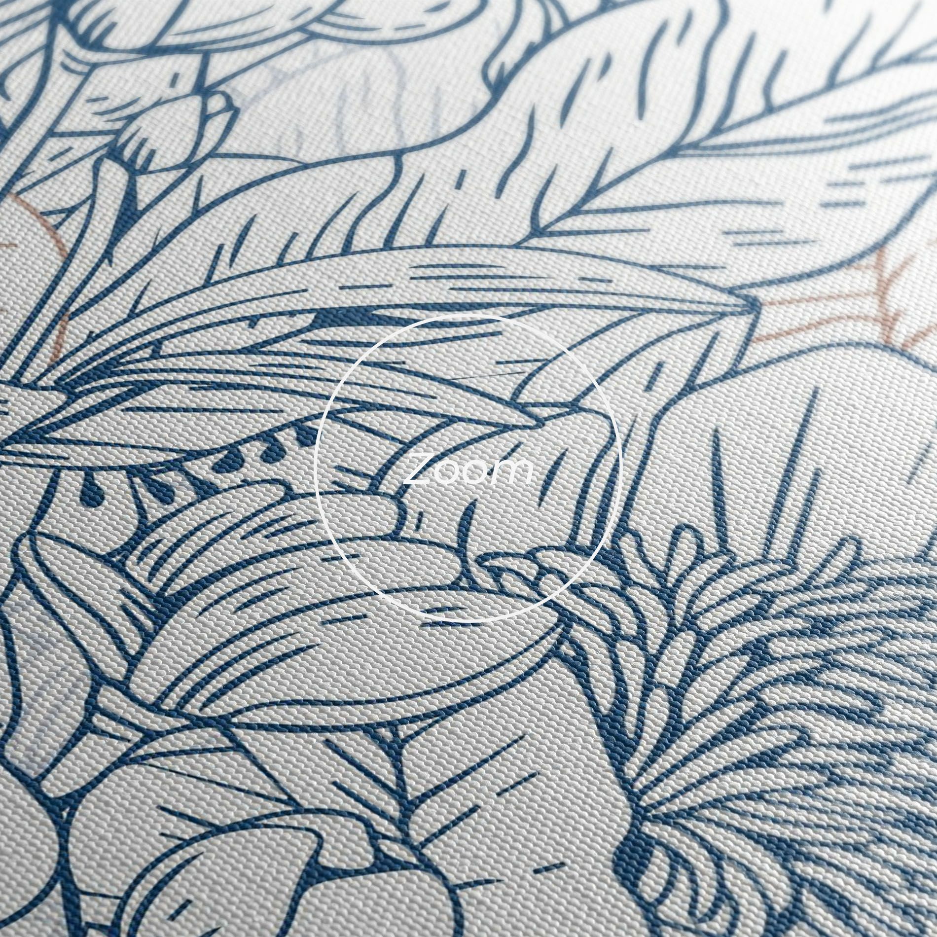 Blue Cream Line mockup 3