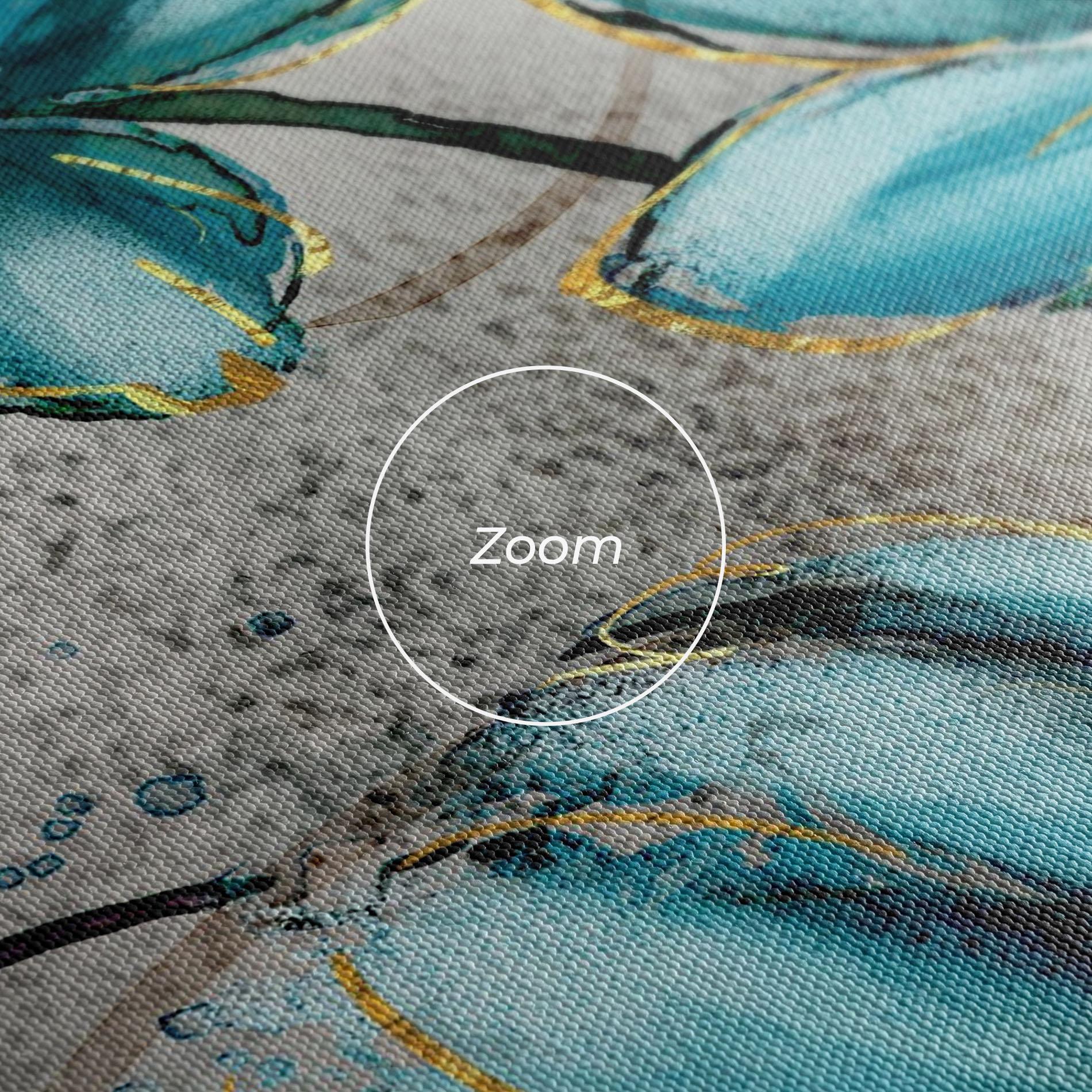 Leinwandbild Bujori Albastri mockup 3