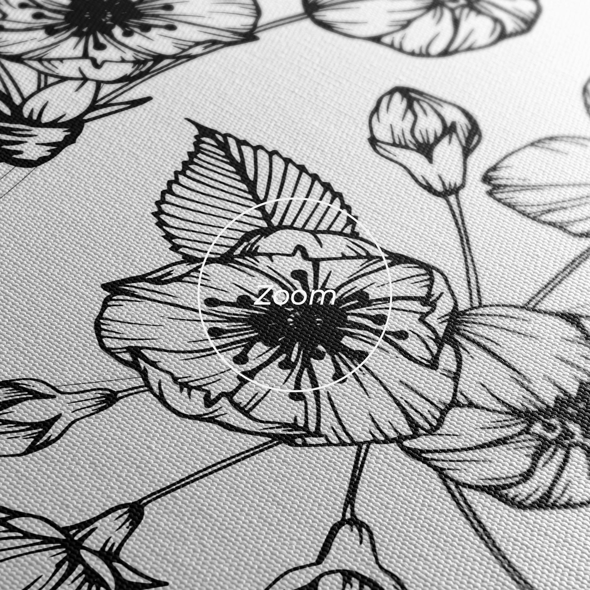 Leinwandbild Sakura Line mockup 3