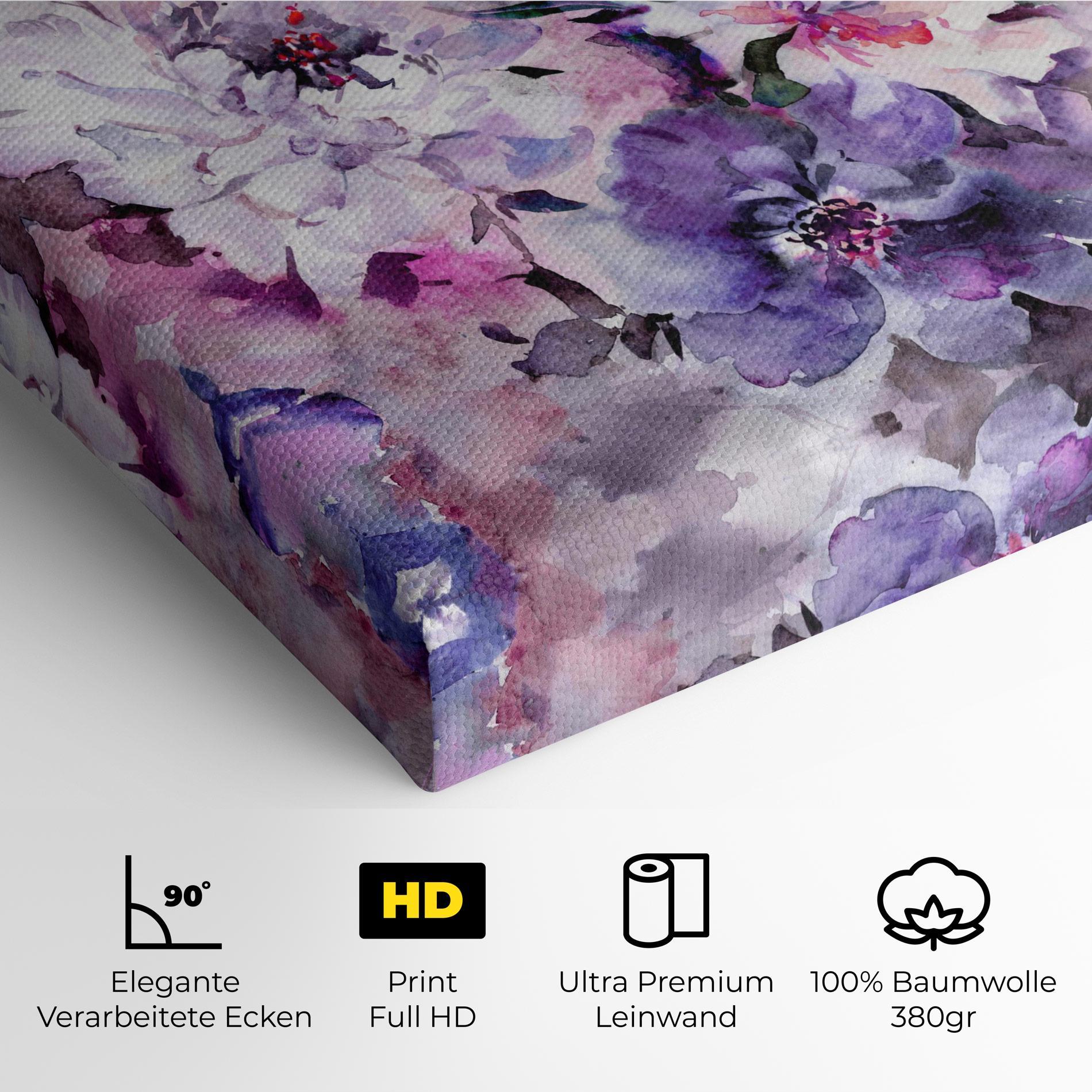 Leinwandbild Buchet Multicolor mockup 4