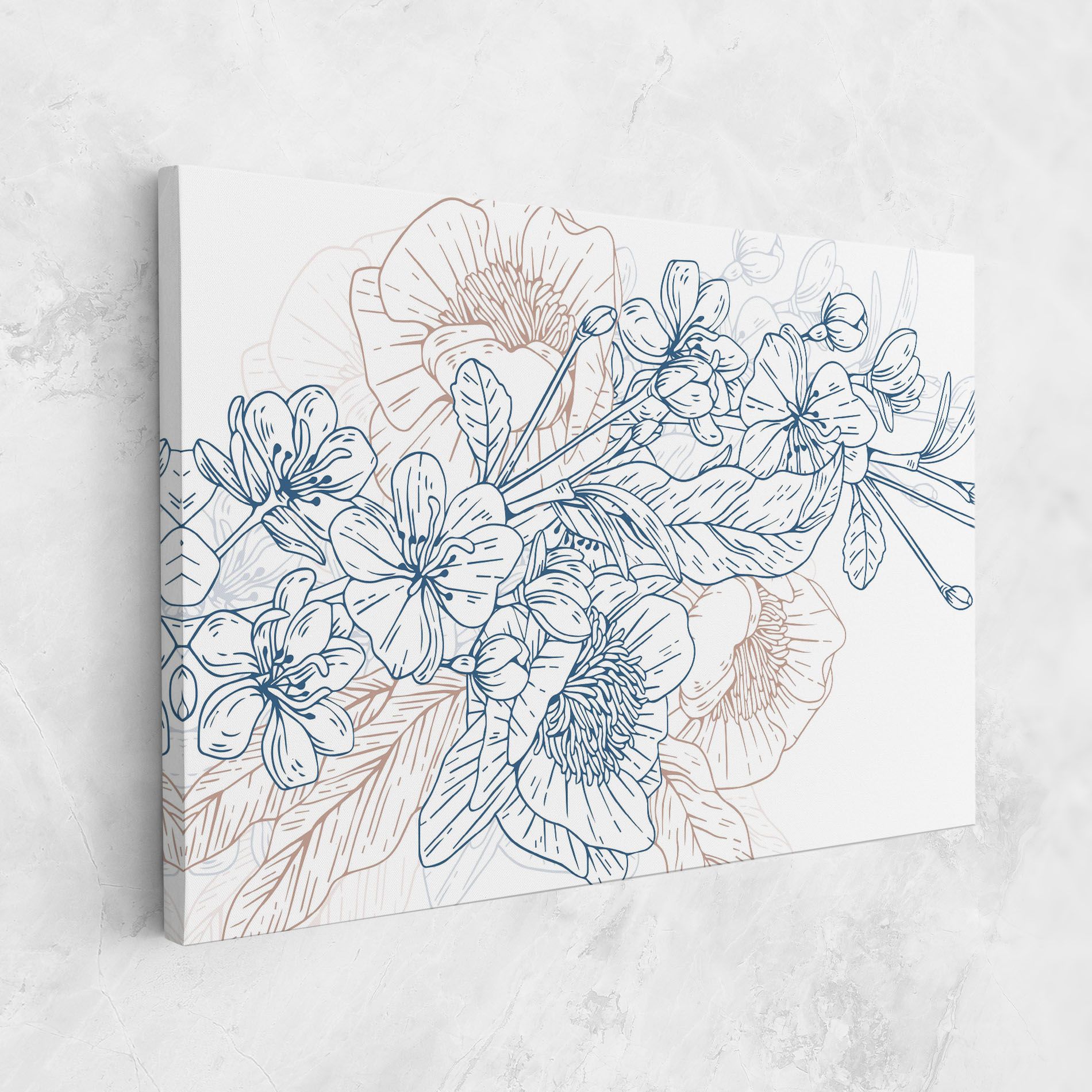 Blue Cream Line mockup 1