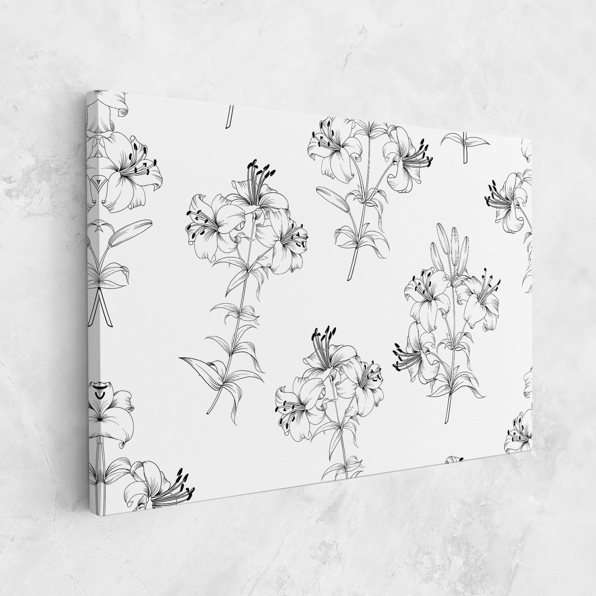 Flower Pattern mockup 1