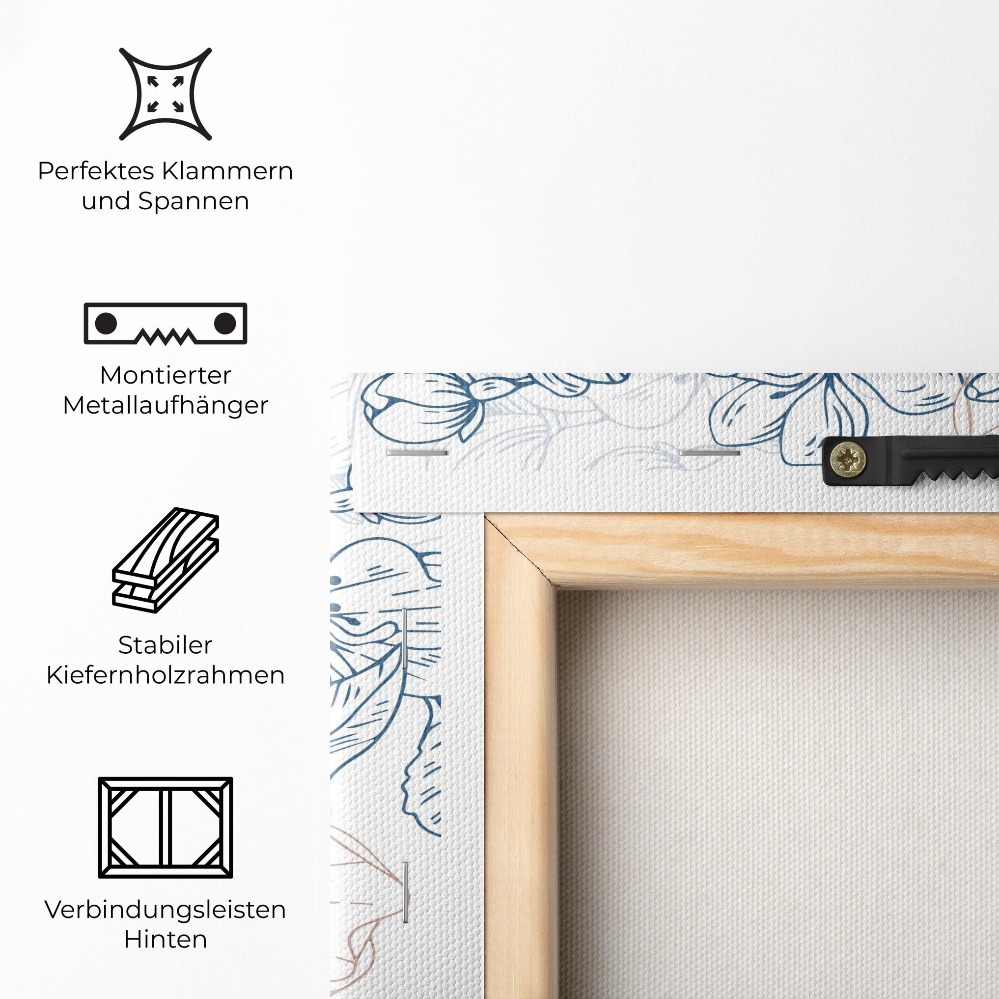 Blue Cream Line mockup 5