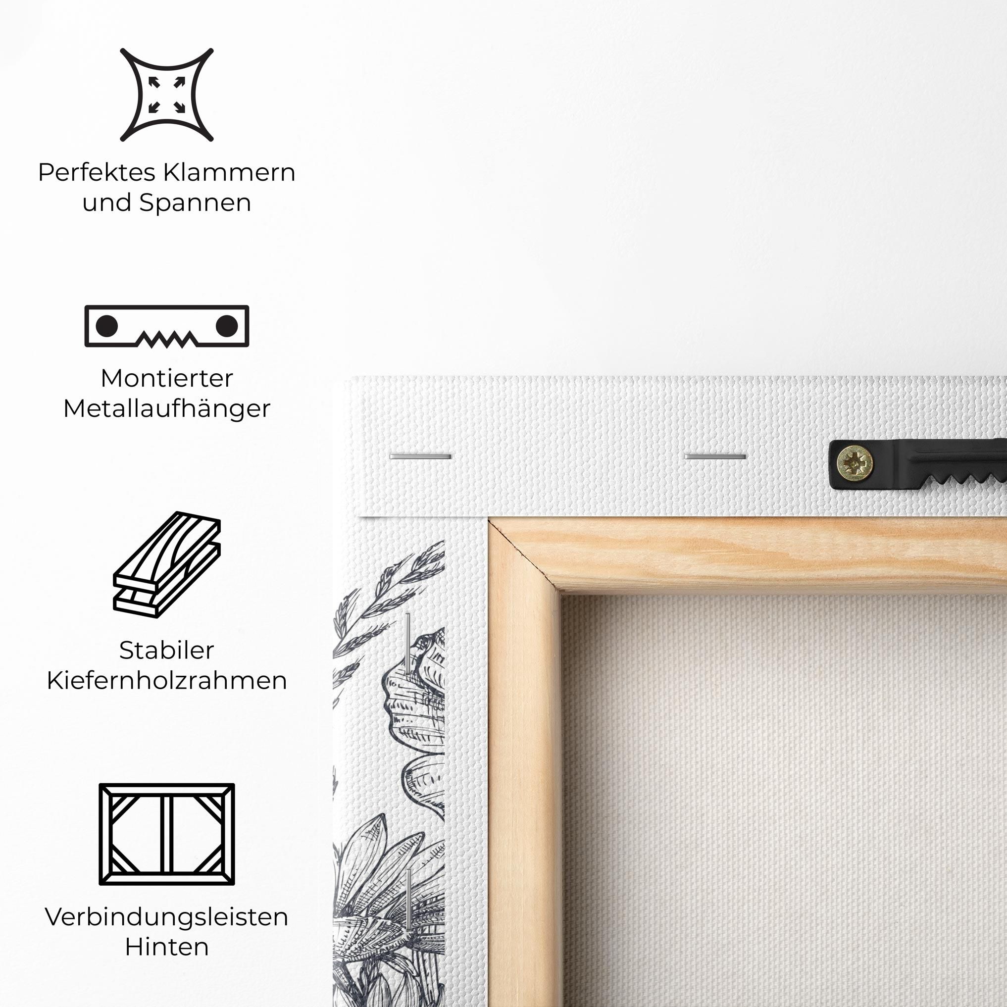 Flower Grey Line mockup 5