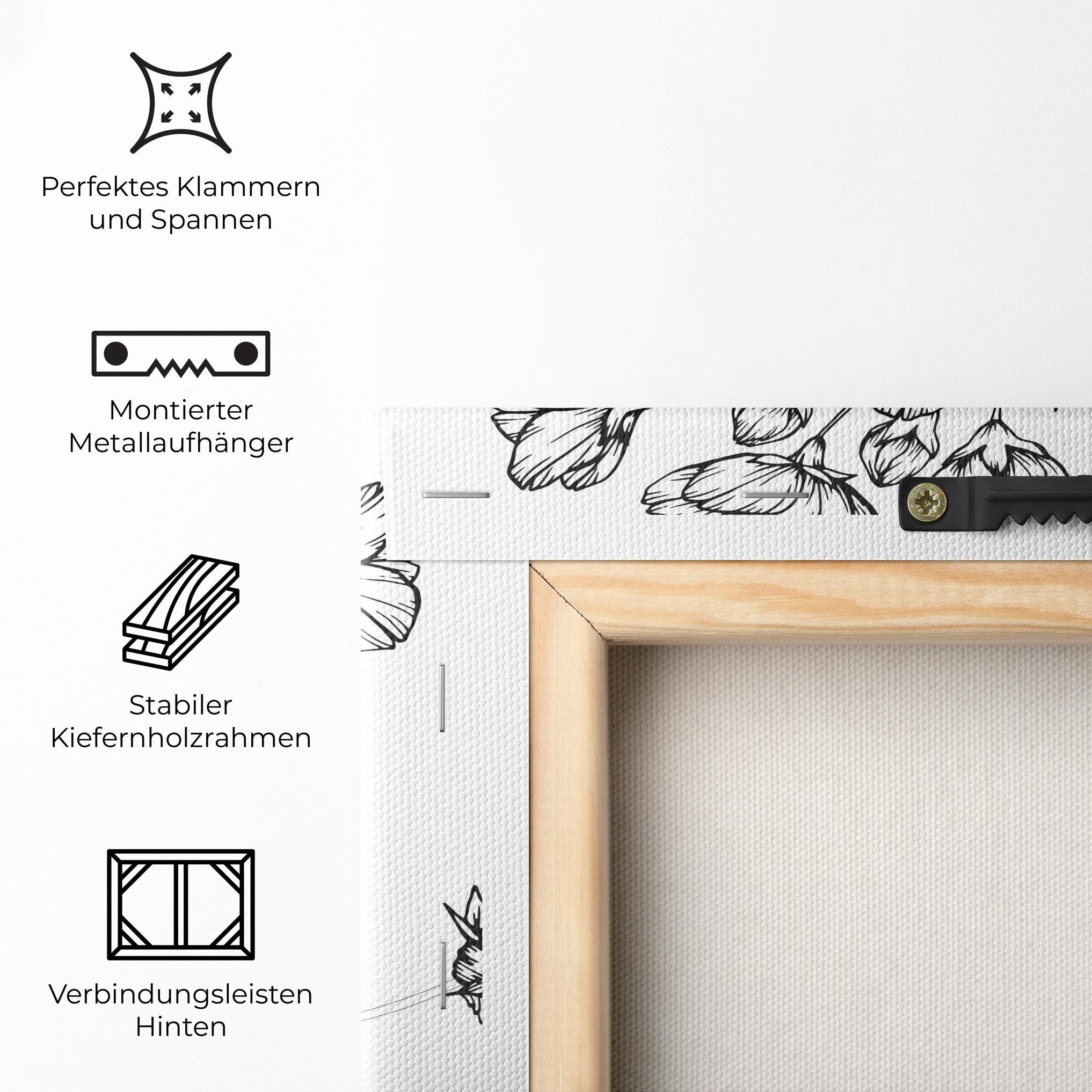 Leinwandbild Sakura Line mockup 5