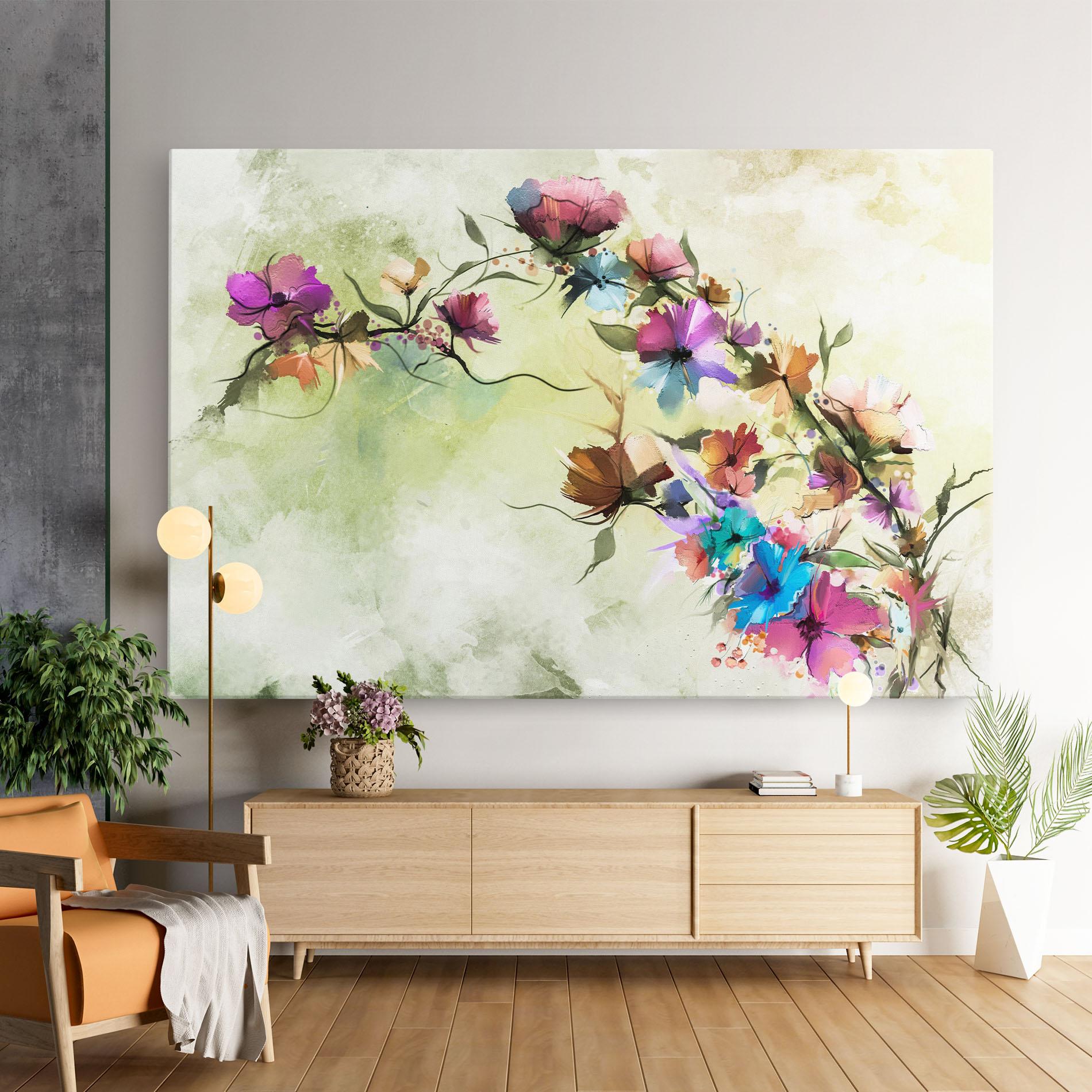 Leinwandbild Ramura Cu Flori mockup 9