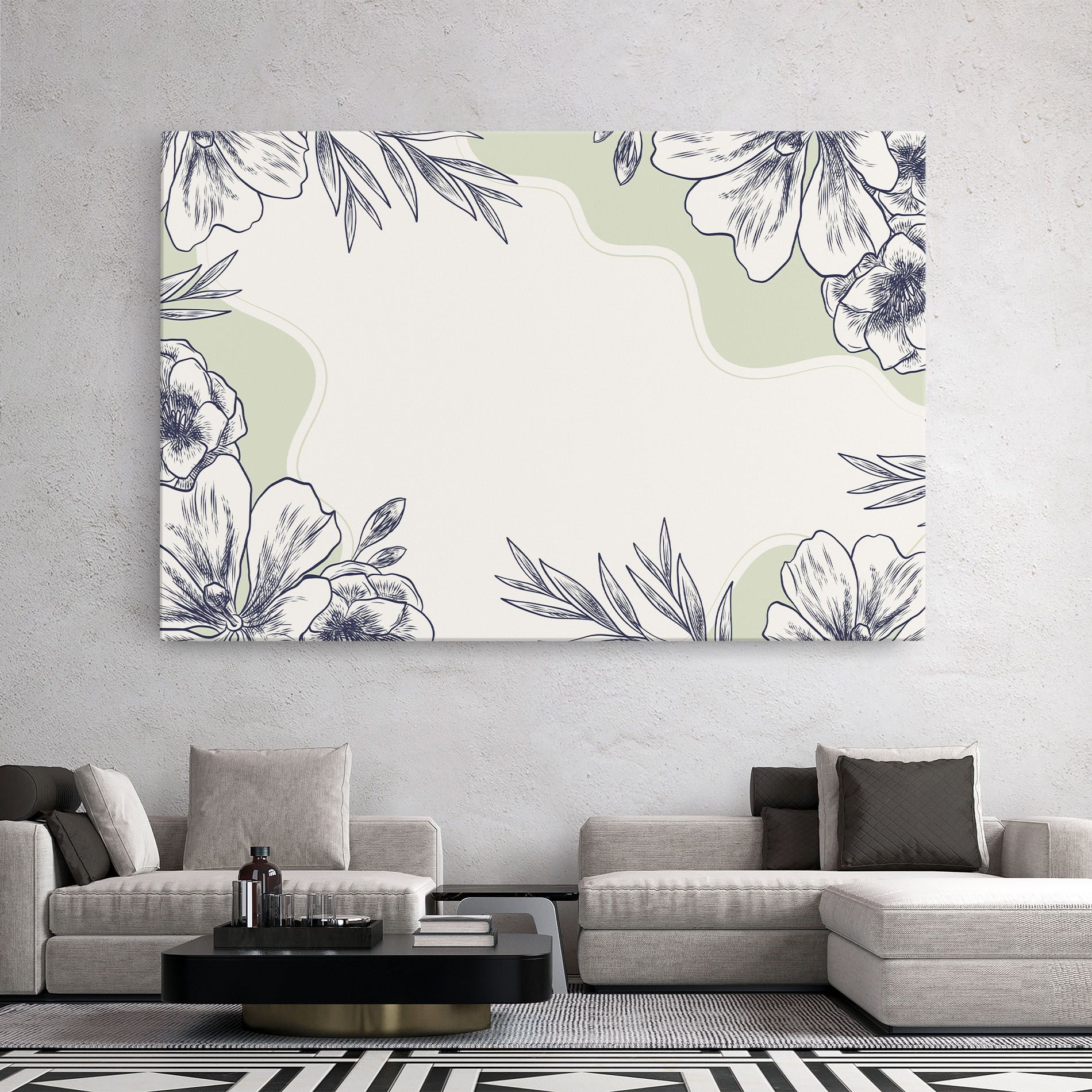 Blue Line Green mockup 2