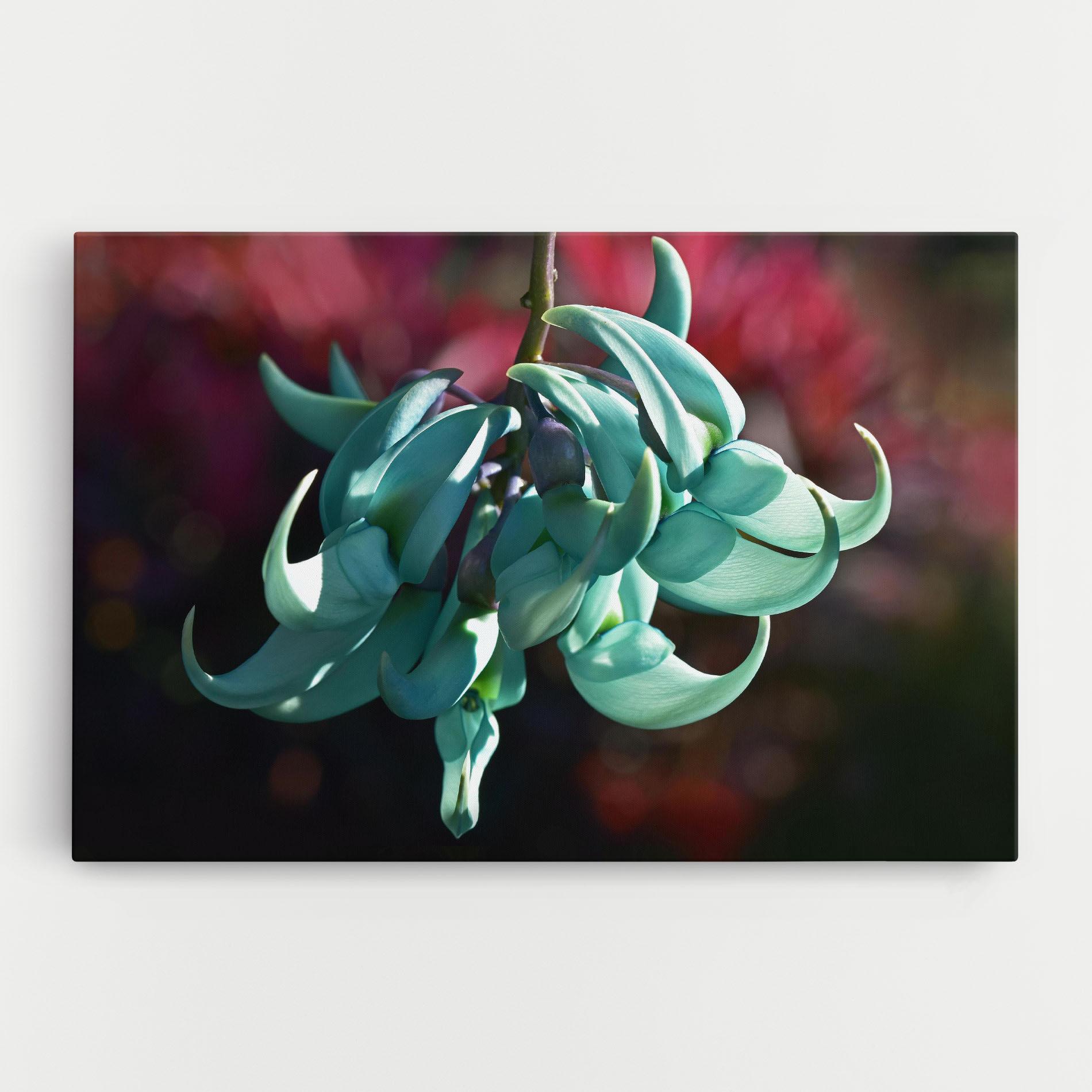 Leinwandbild Pastel Green Plant mockup 0