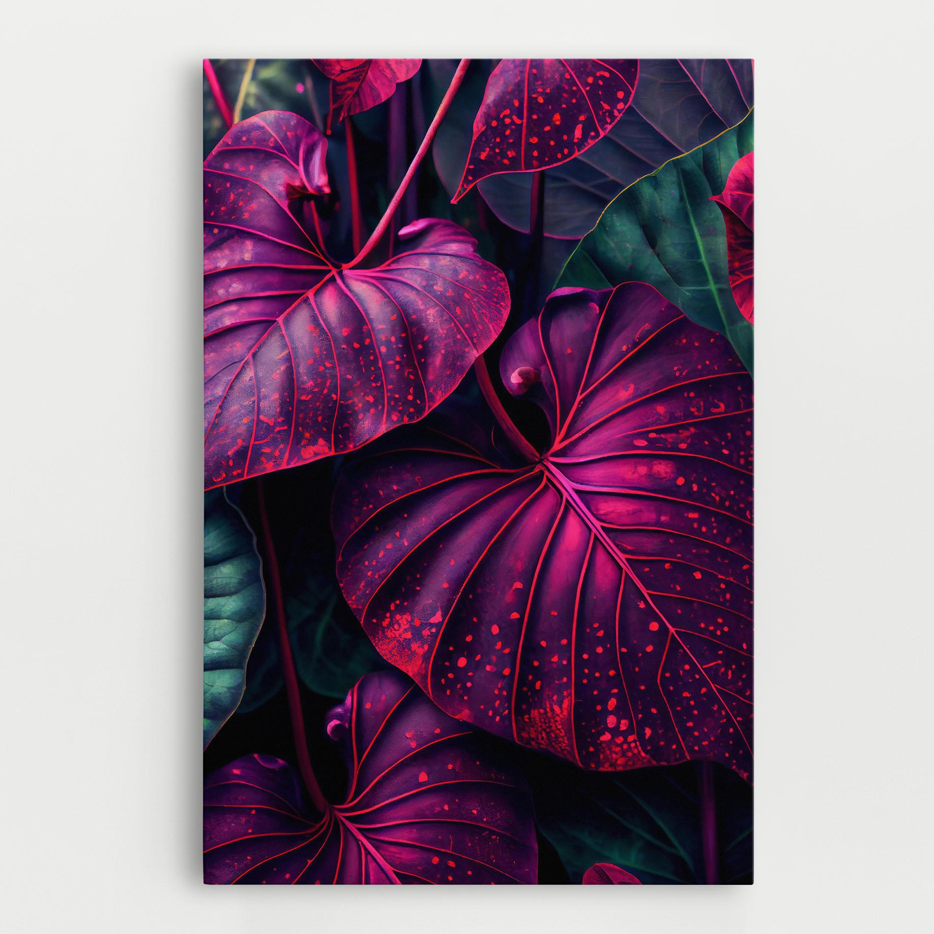 Leinwandbild Big Purple Exotic mockup 0