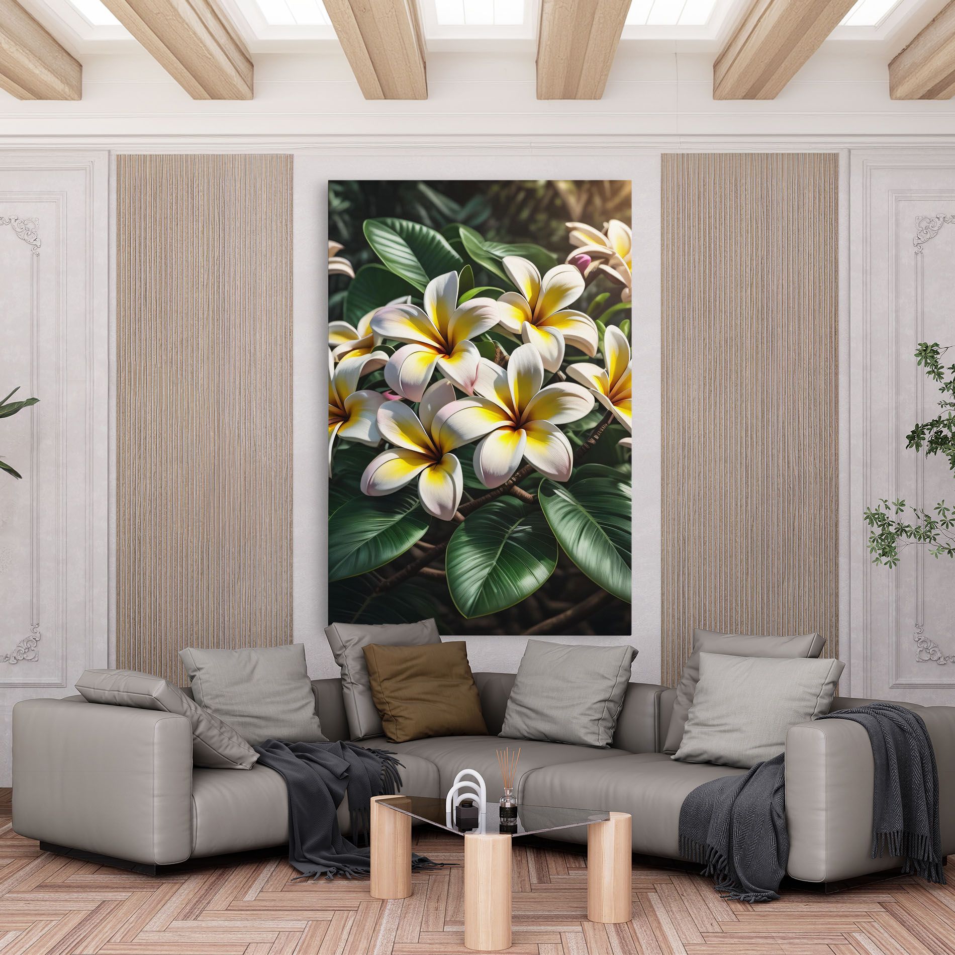 Exotic White Yellow mockup 6