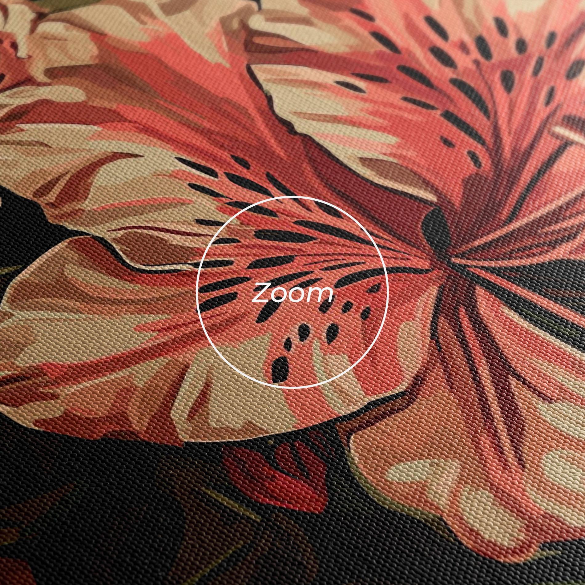 Leinwandbild Cream Exotic Art mockup 3