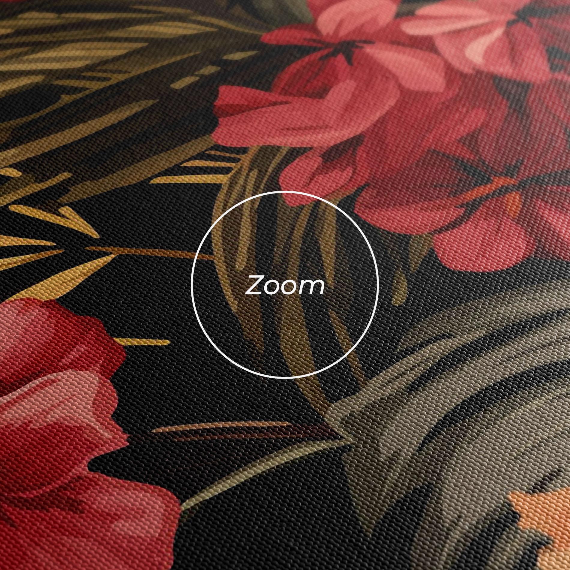 Leinwandbild Exotic Flower Plant mockup 3